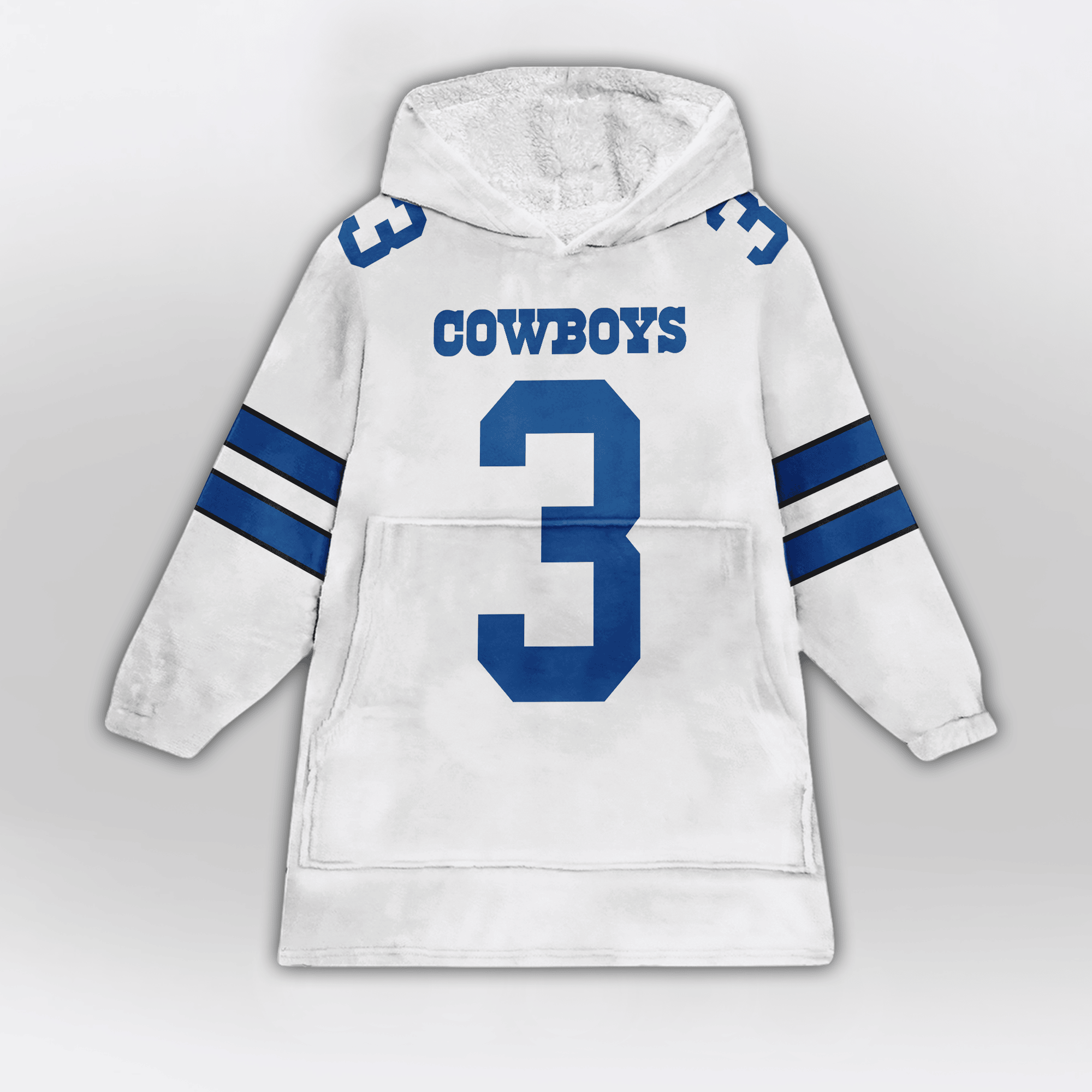Kid G.P 3 Dallas Football Unisex Blanket Hoodie