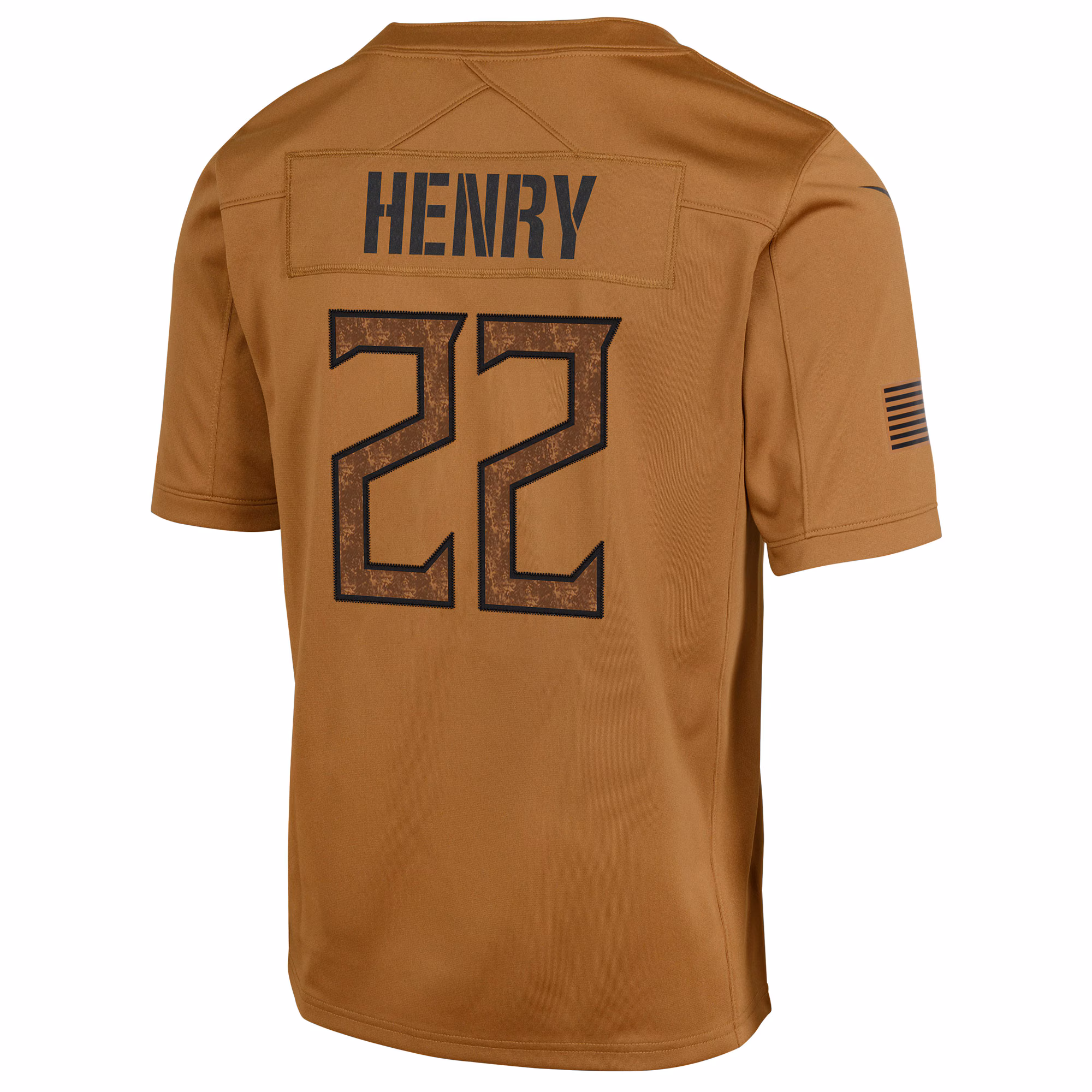 Derrick Henry Tennessee Titans Women's 2023 Salute To Service Limited Jersey - Brown