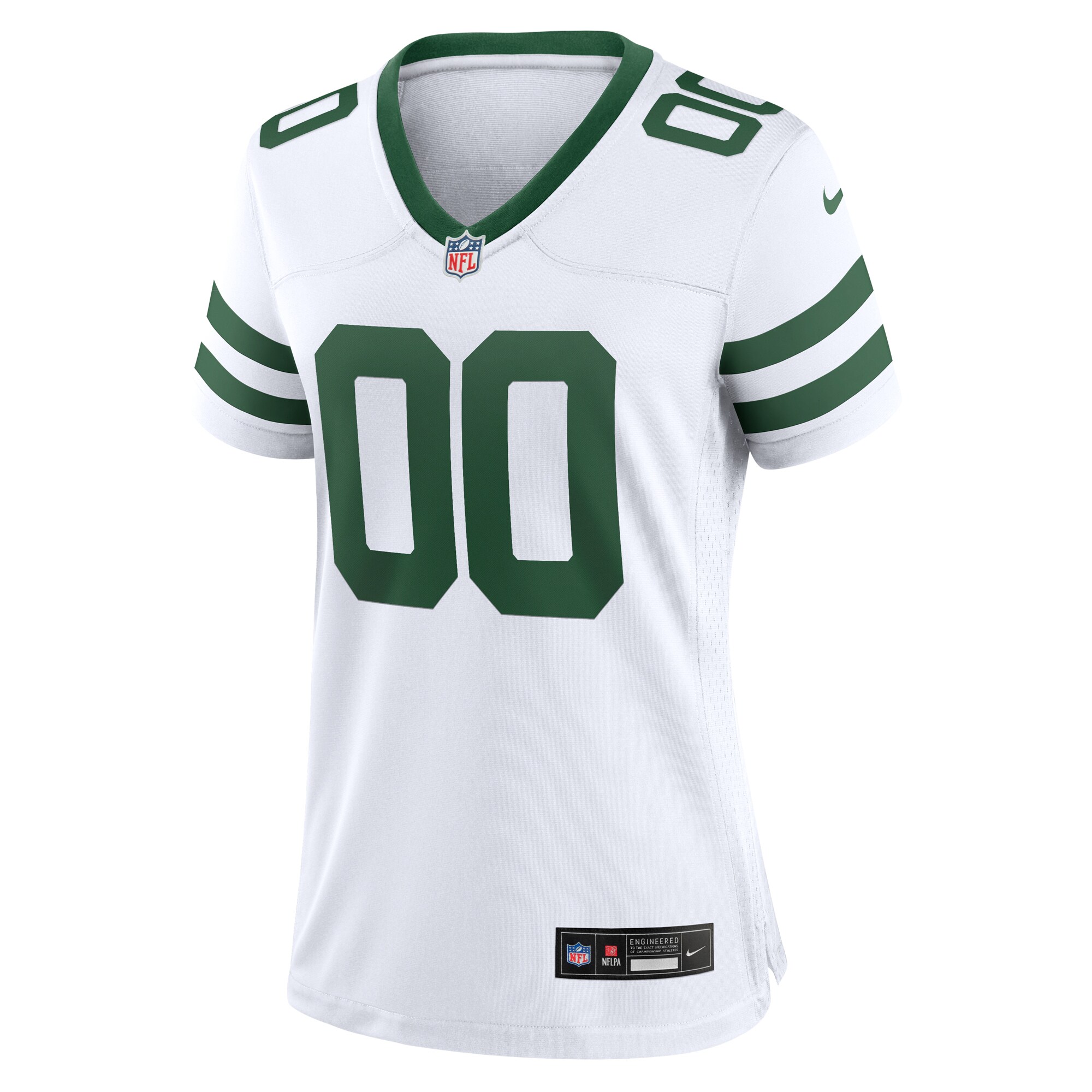 New York Jets  Women's Legacy Custom Game Jersey - White