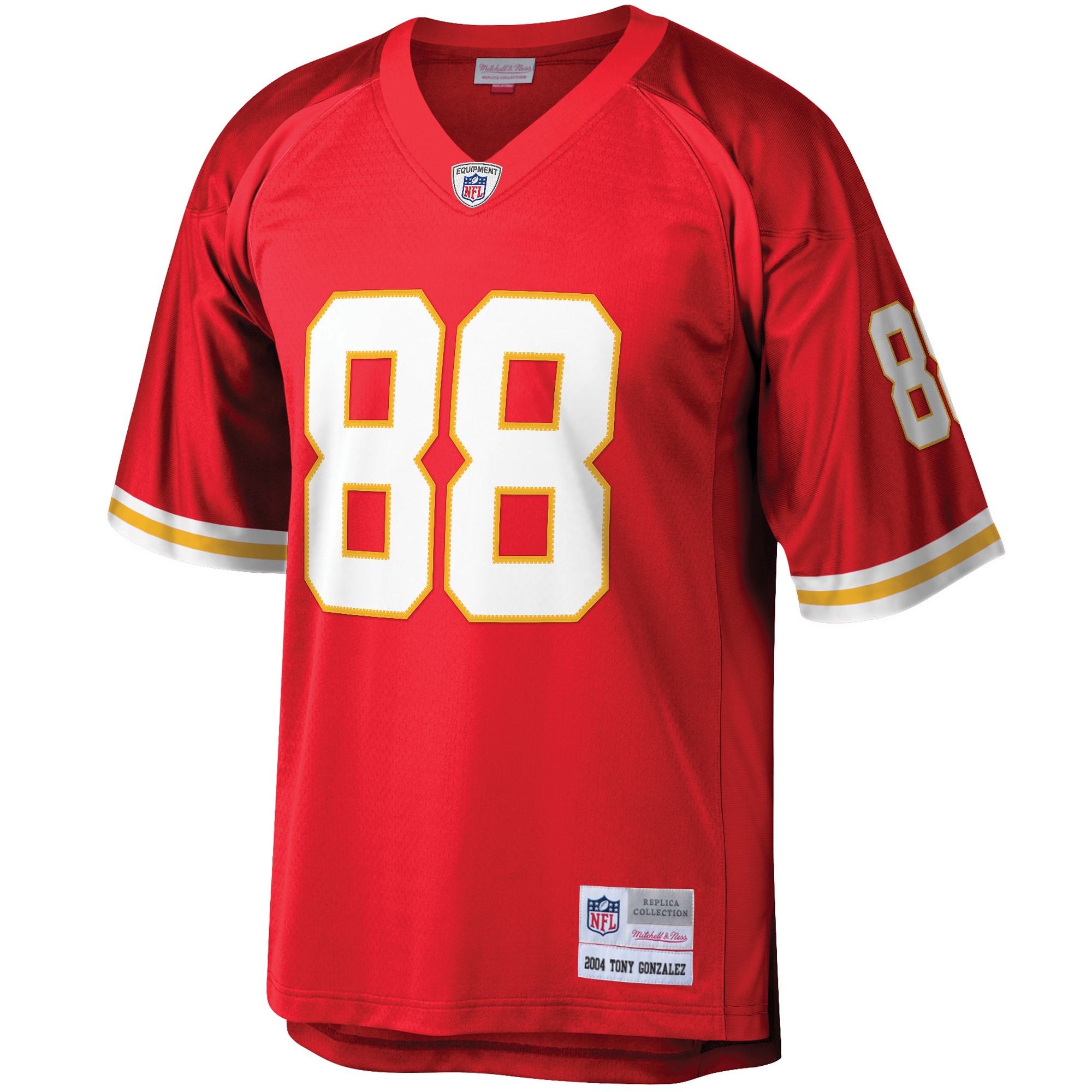 Tony Gonzalez Kansas City Chiefs  Retired Player Legacy Replica Jersey - Red