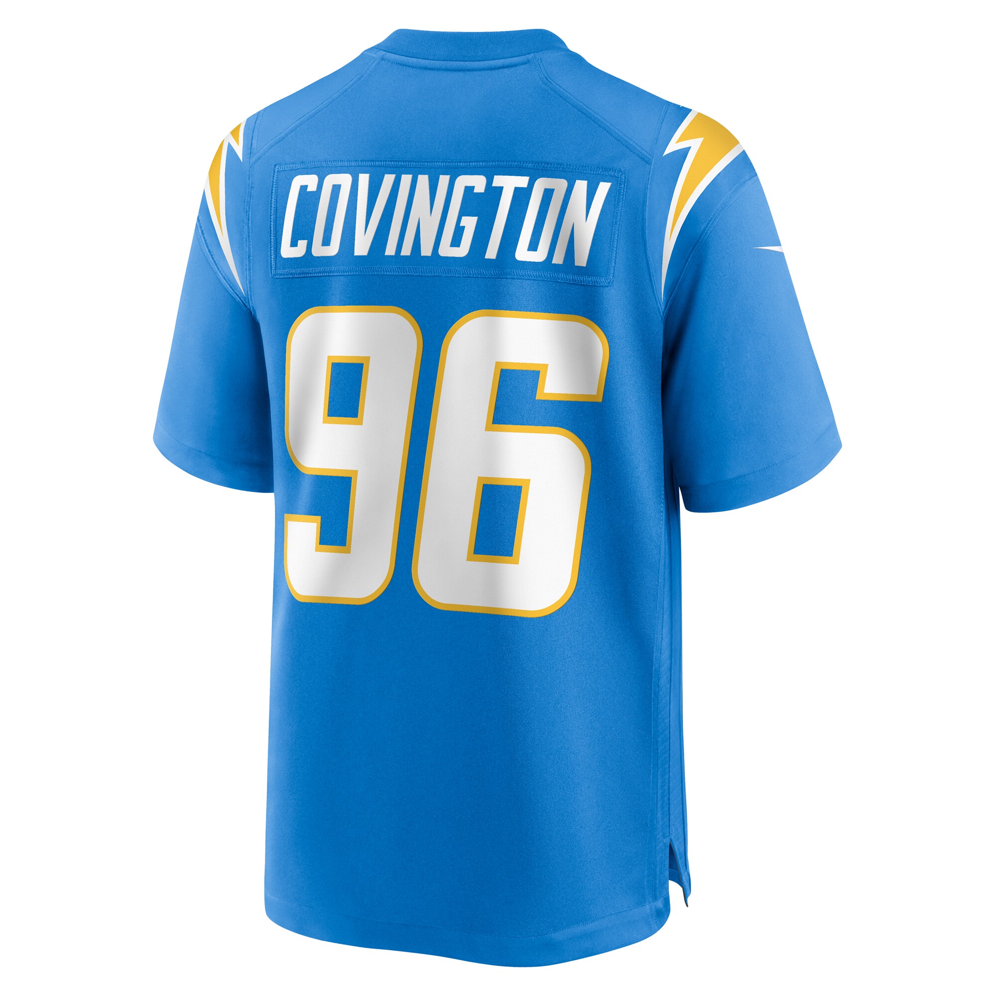 Christian Covington Los Angeles Chargers Team Game Jersey -  Powder Blue