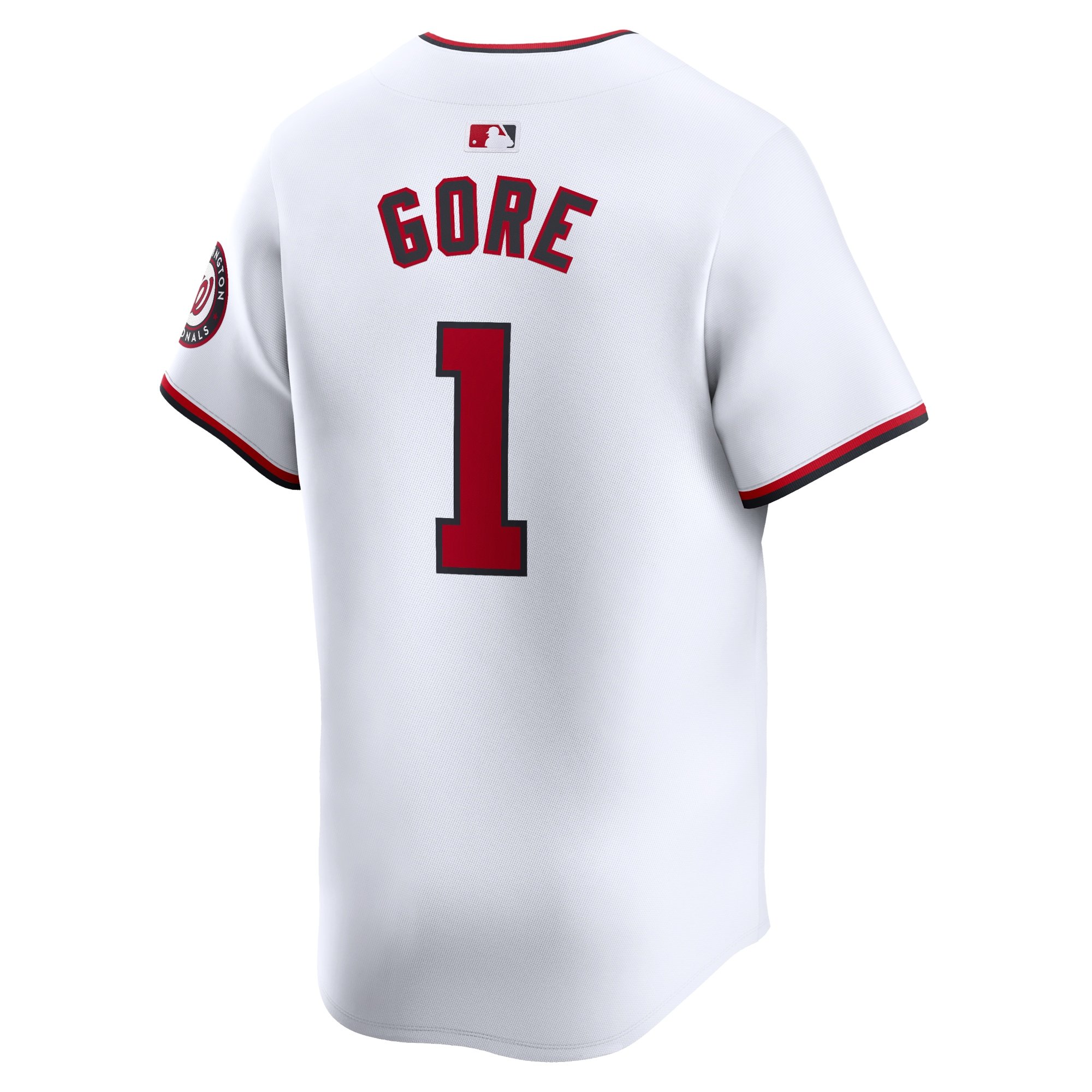 Men's Washington Nationals MacKenzie Gore  White Home Limited Player Jersey