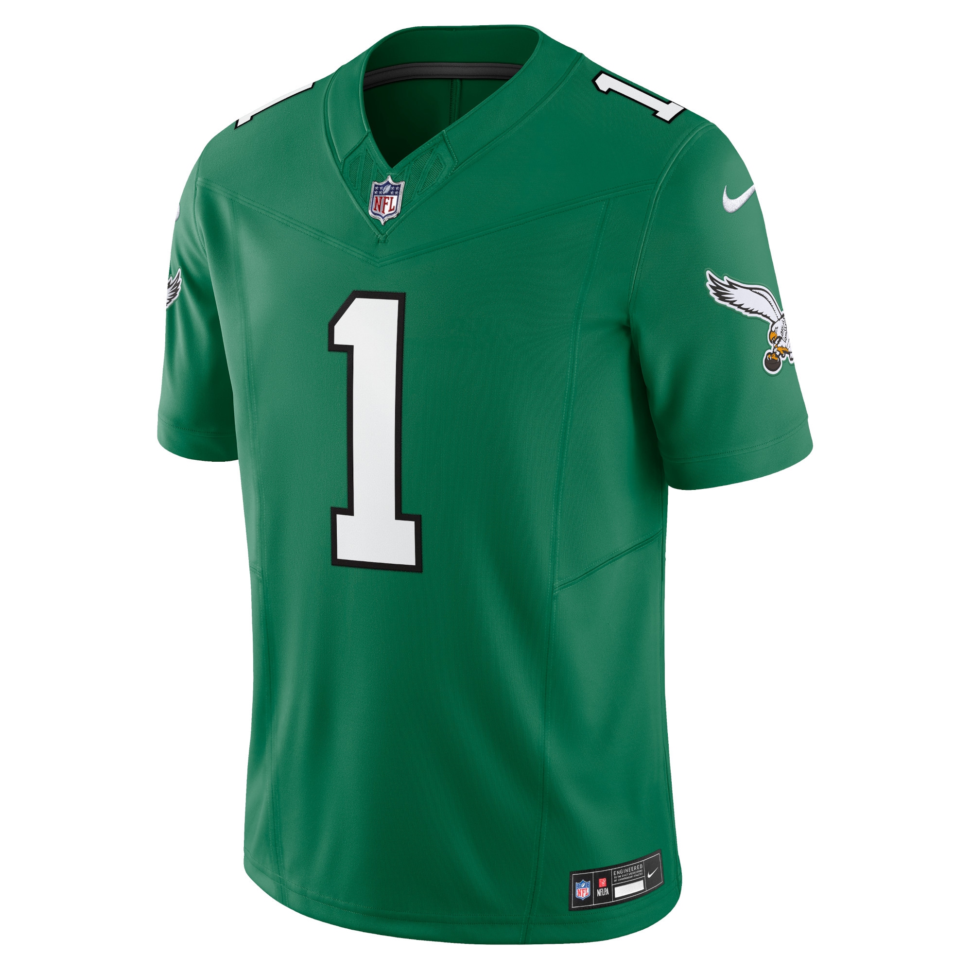 Jalen Hurts Philadelphia Eagles  Alternate Vapor F.U.S.E. Limited Jersey - Kelly Green