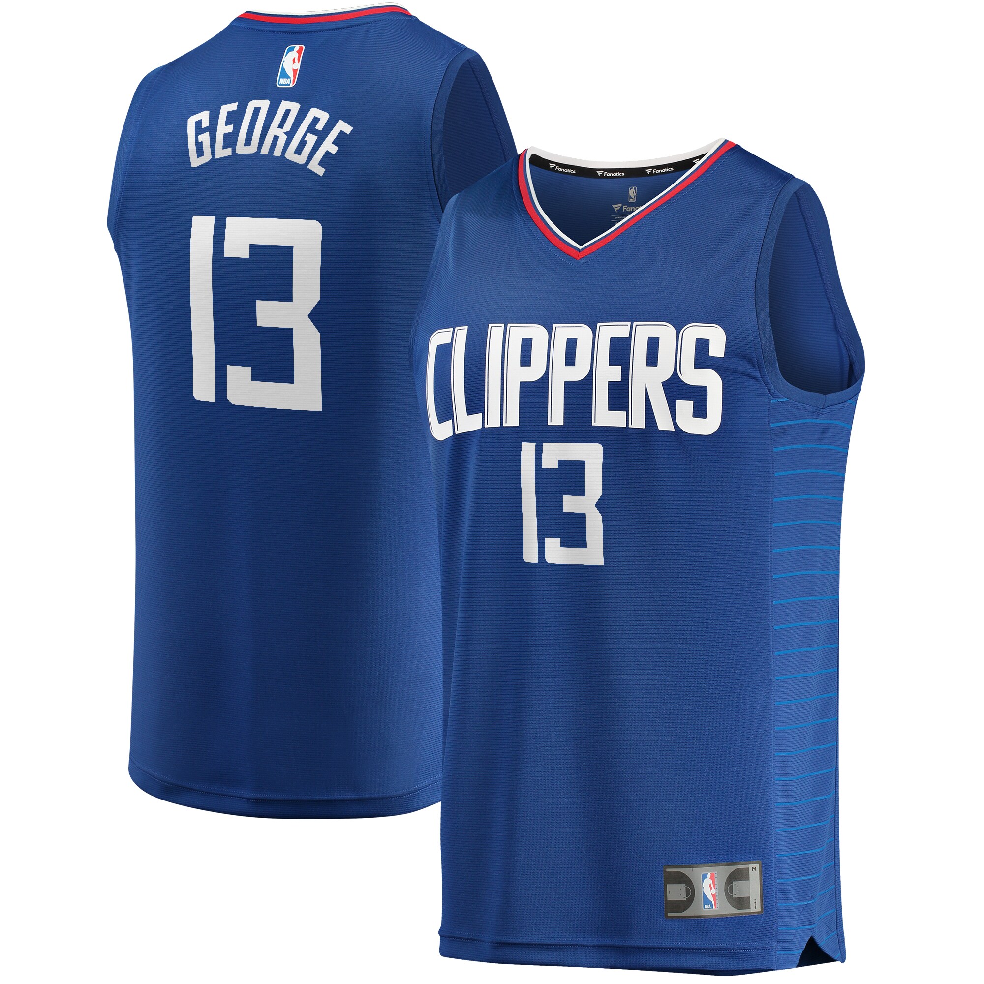 Paul George LA Clippers  Fast Break Player Jersey - Icon Edition - Royal