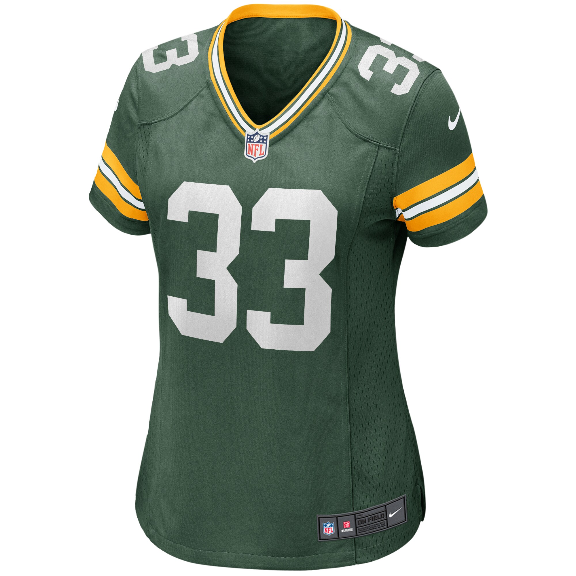 Aaron Jones Green Bay Packers  Women's Game Jersey - Green