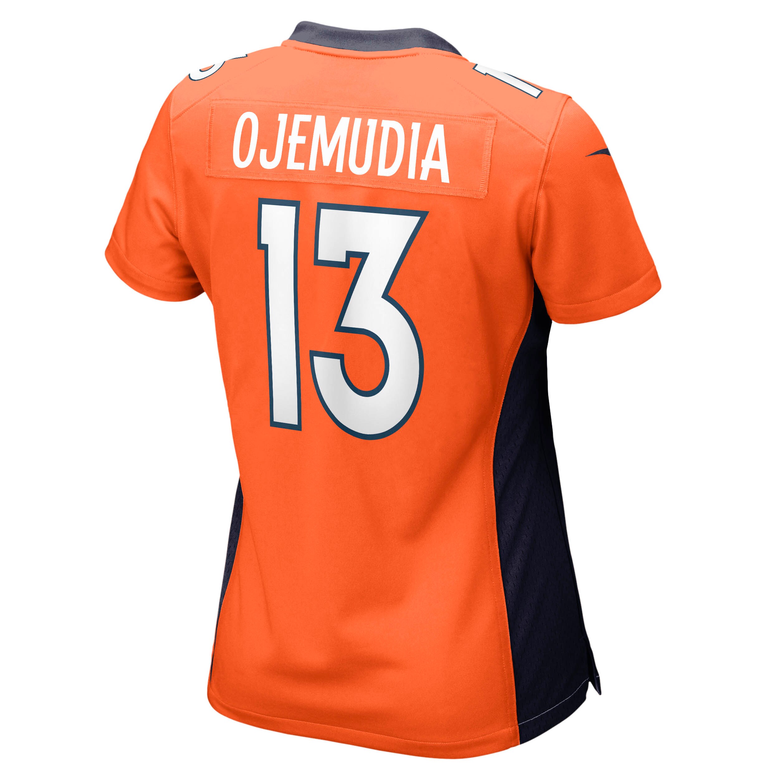 Michael Ojemudia Denver Broncos  Women's Game Jersey - Orange