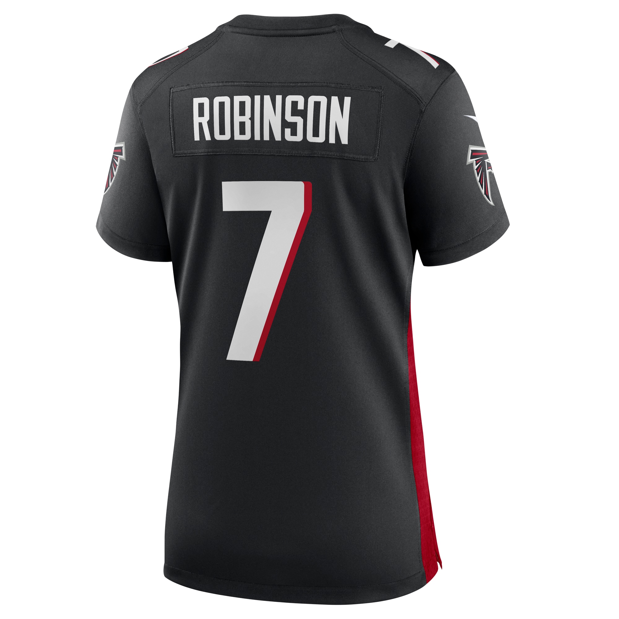 Bijan Robinson Atlanta Falcons  Women's 2023 NFL Draft First Round Pick Game Jersey - Black