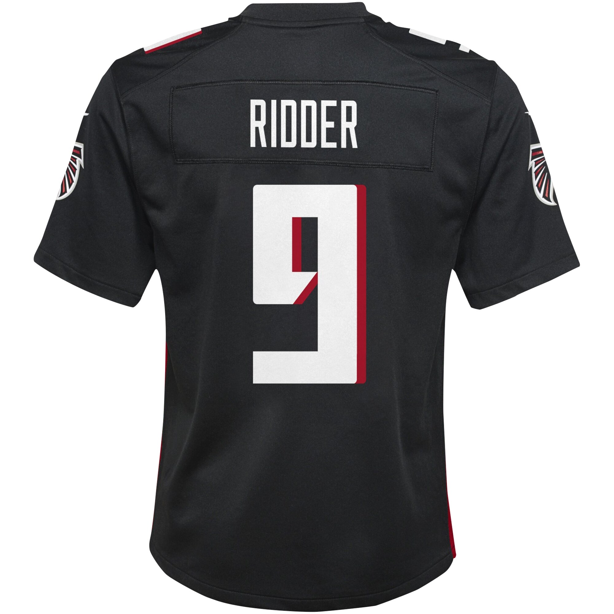 Desmond Ridder Atlanta Falcons Youth Game Jersey - Black