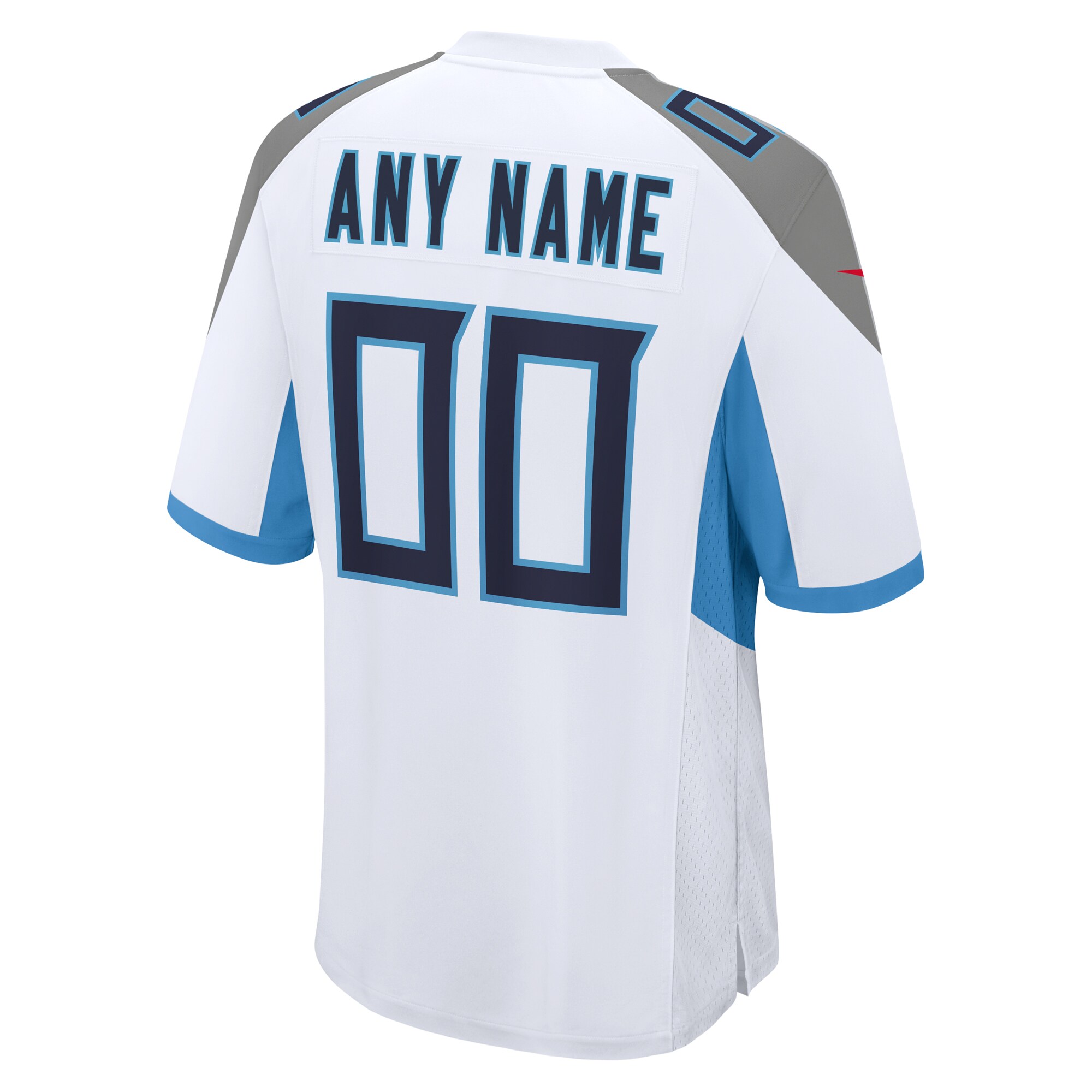 Tennessee Titans  Custom Game Jersey - White