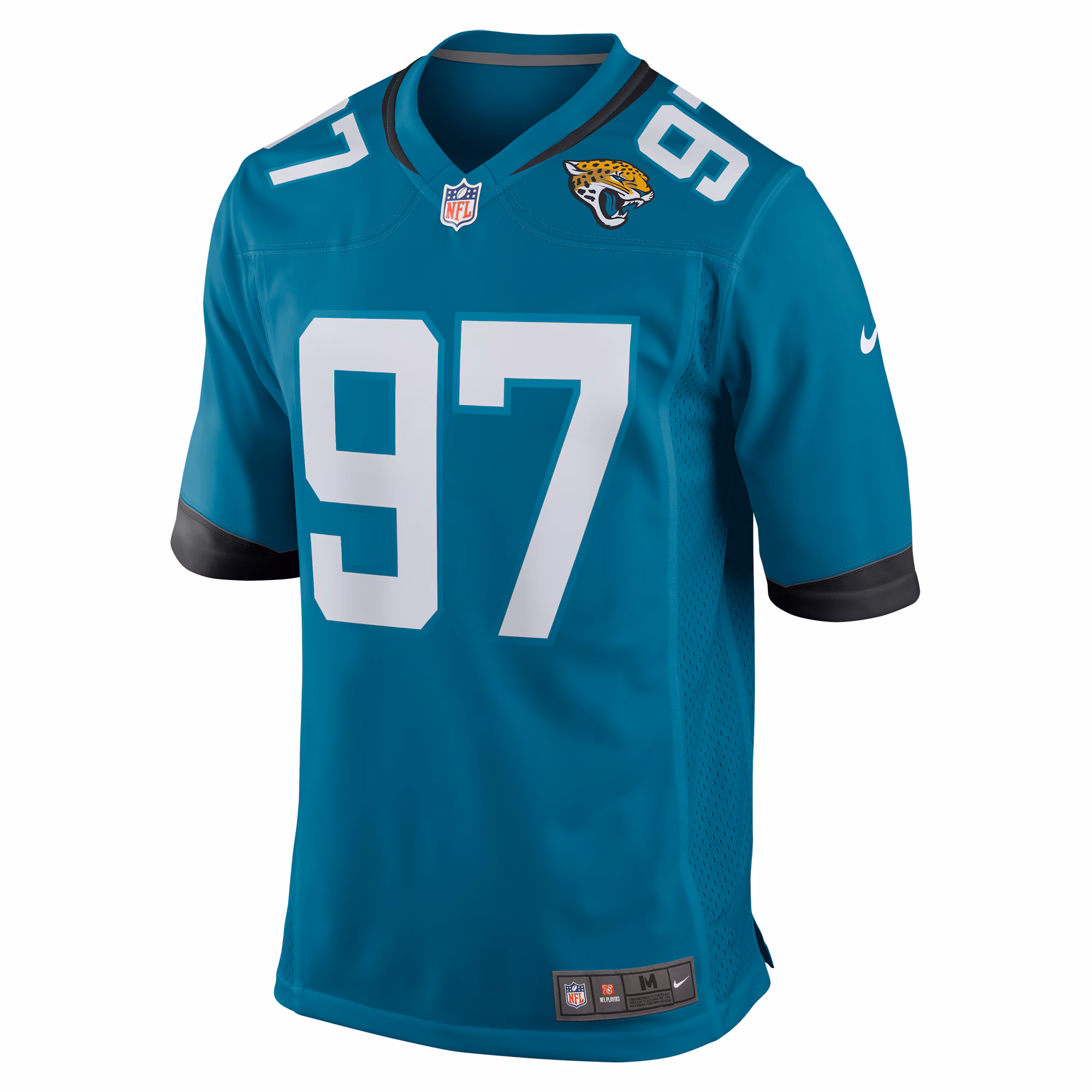 Henry Mondeaux Jacksonville Jaguars  Game Jersey -  Teal