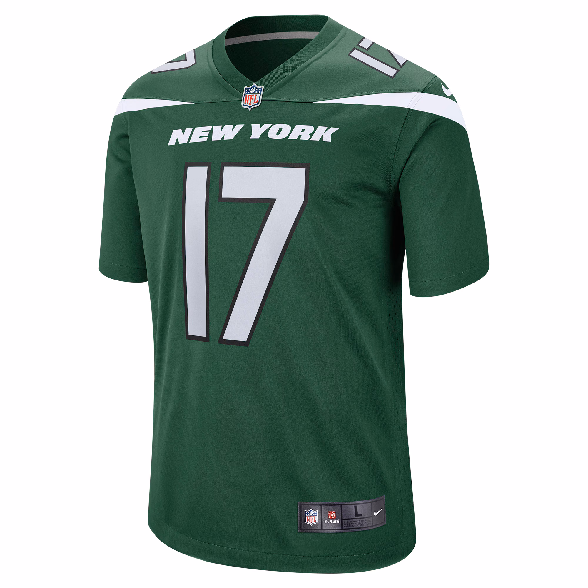 Garrett Wilson New York Jets Player Game Jersey - Green