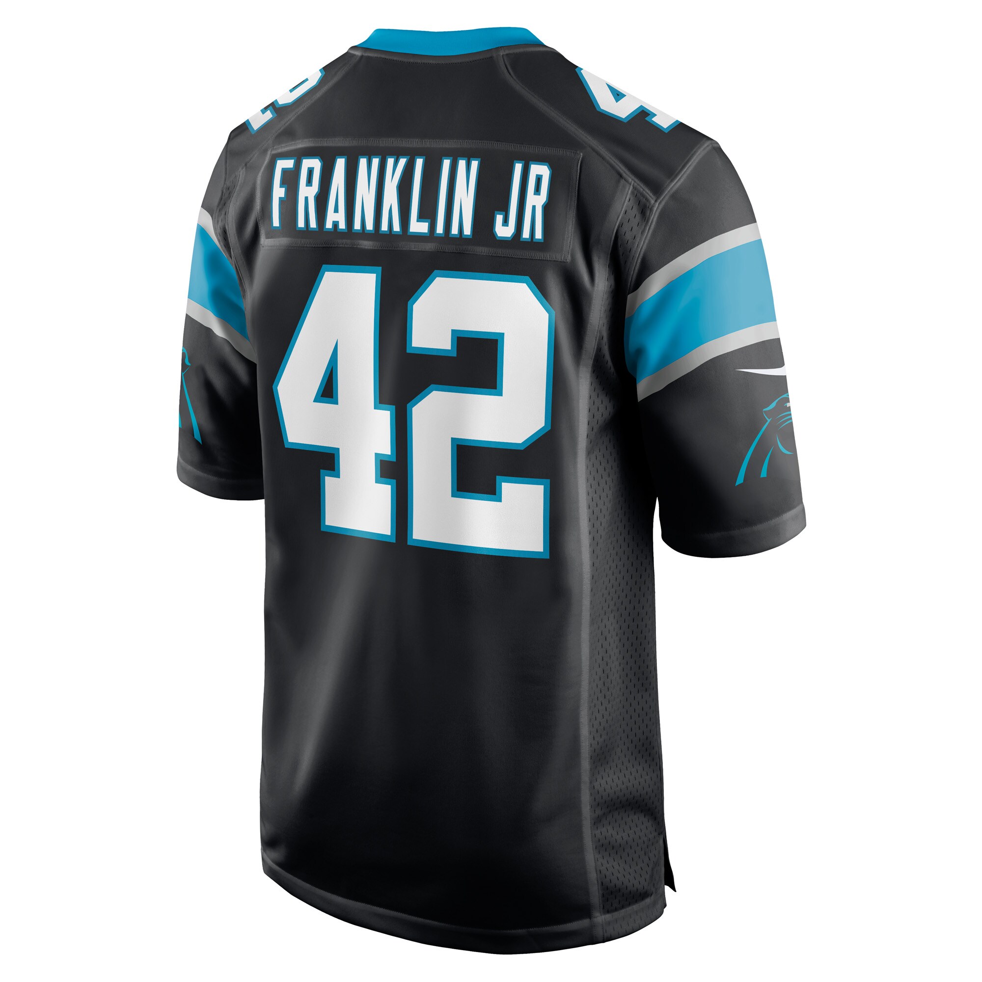 Sam Franklin Jr. Carolina Panthers  Game Player Jersey - Black