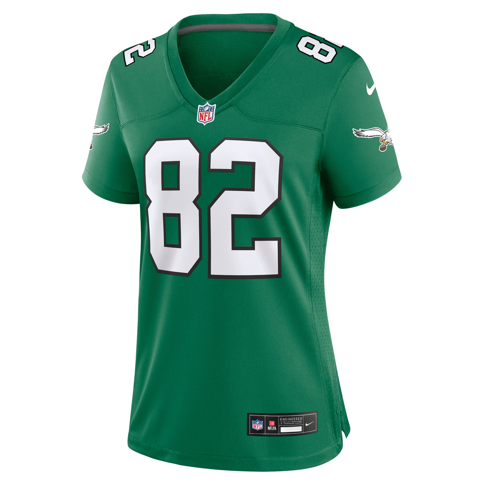 Mike Quick Philadelphia Eagles Women's Alternate Game Jersey - Kelly Green