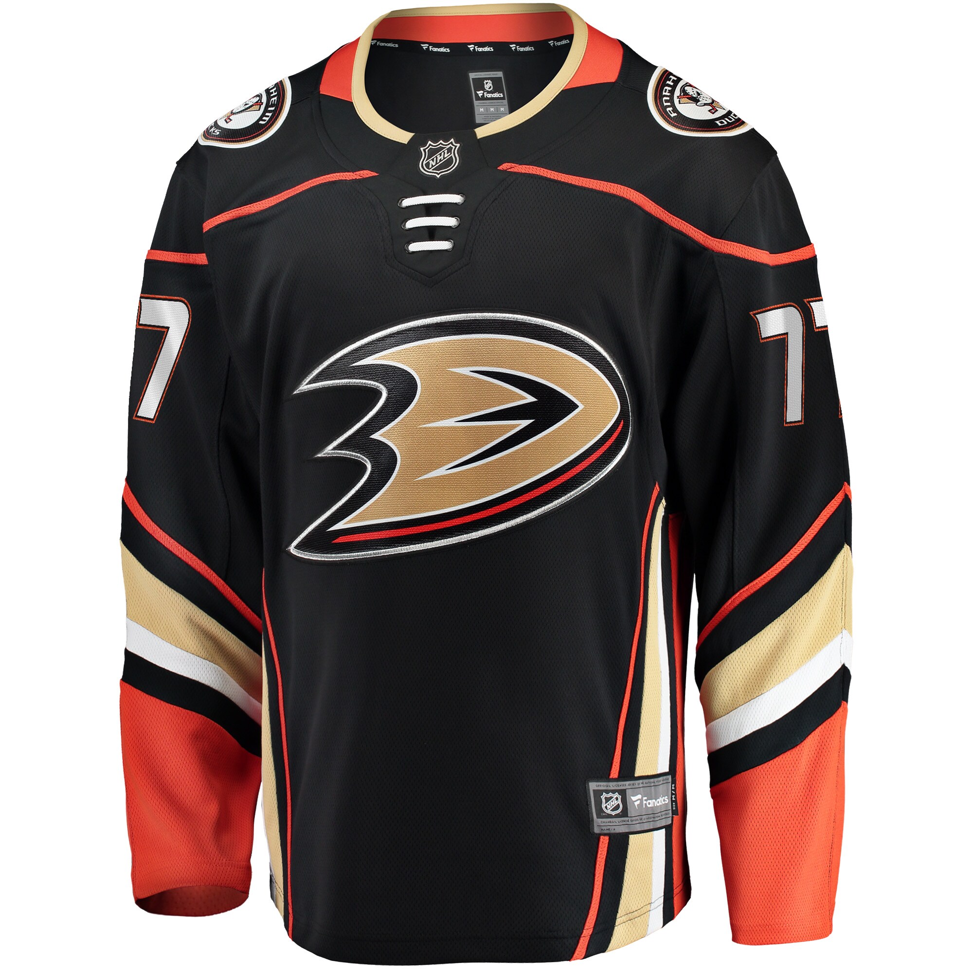 Frank Vatrano Anaheim Ducks Home Breakaway Player Jersey - Black
