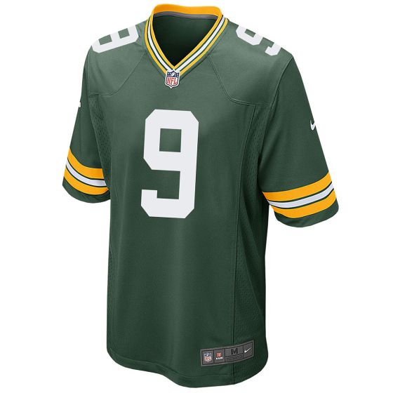 Green Bay Packers #9 Christian Watson Home Game Jersey-Fir Green