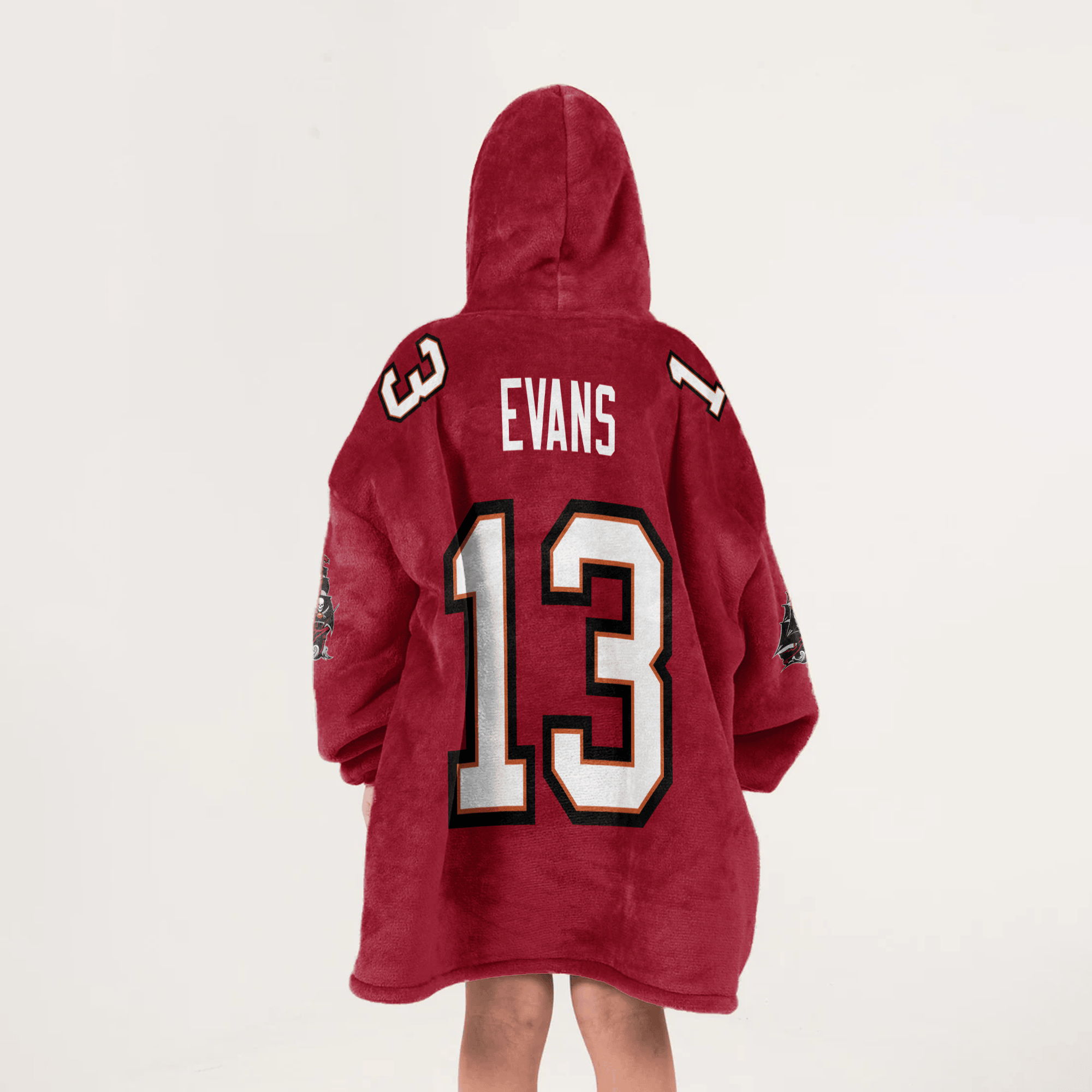 Tampa Bay Football Unisex Blanket Hoodie