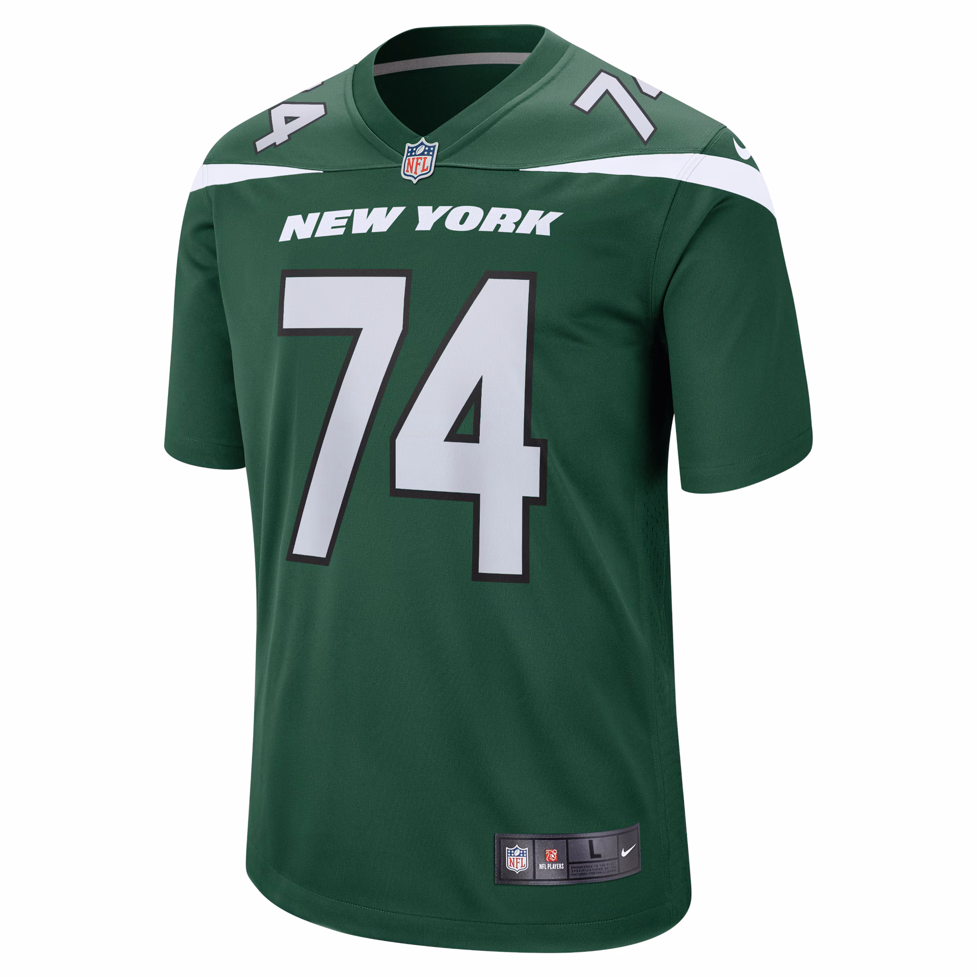 Nick Mangold New York Jets Retired Player Jersey - Gotham Green