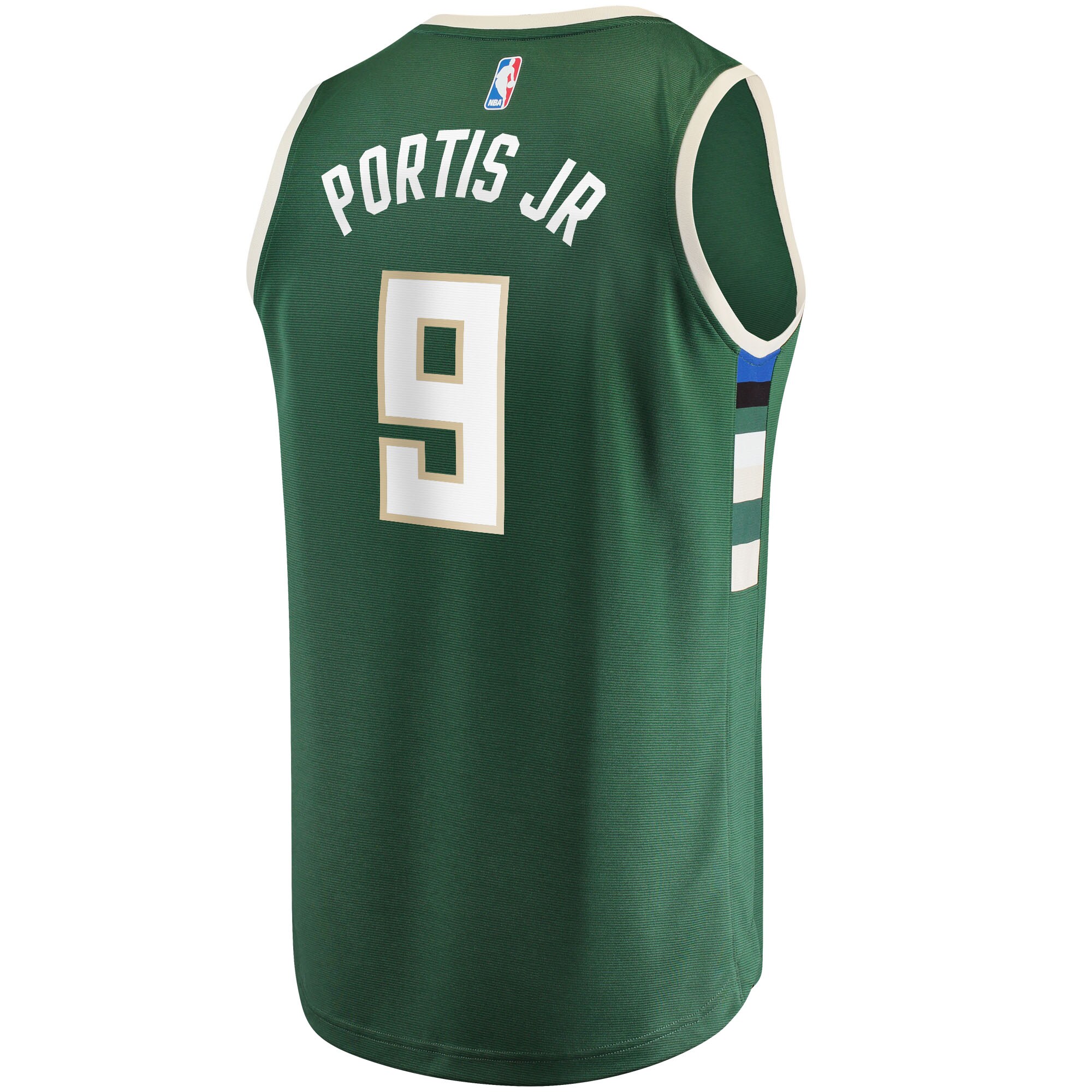 Bobby Portis Milwaukee Bucks  2021/22 Fast Break Replica Jersey - Icon Edition - Green