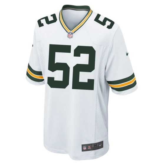 Green Bay Packers #52 Rashan Gary Away Game Jersey-White