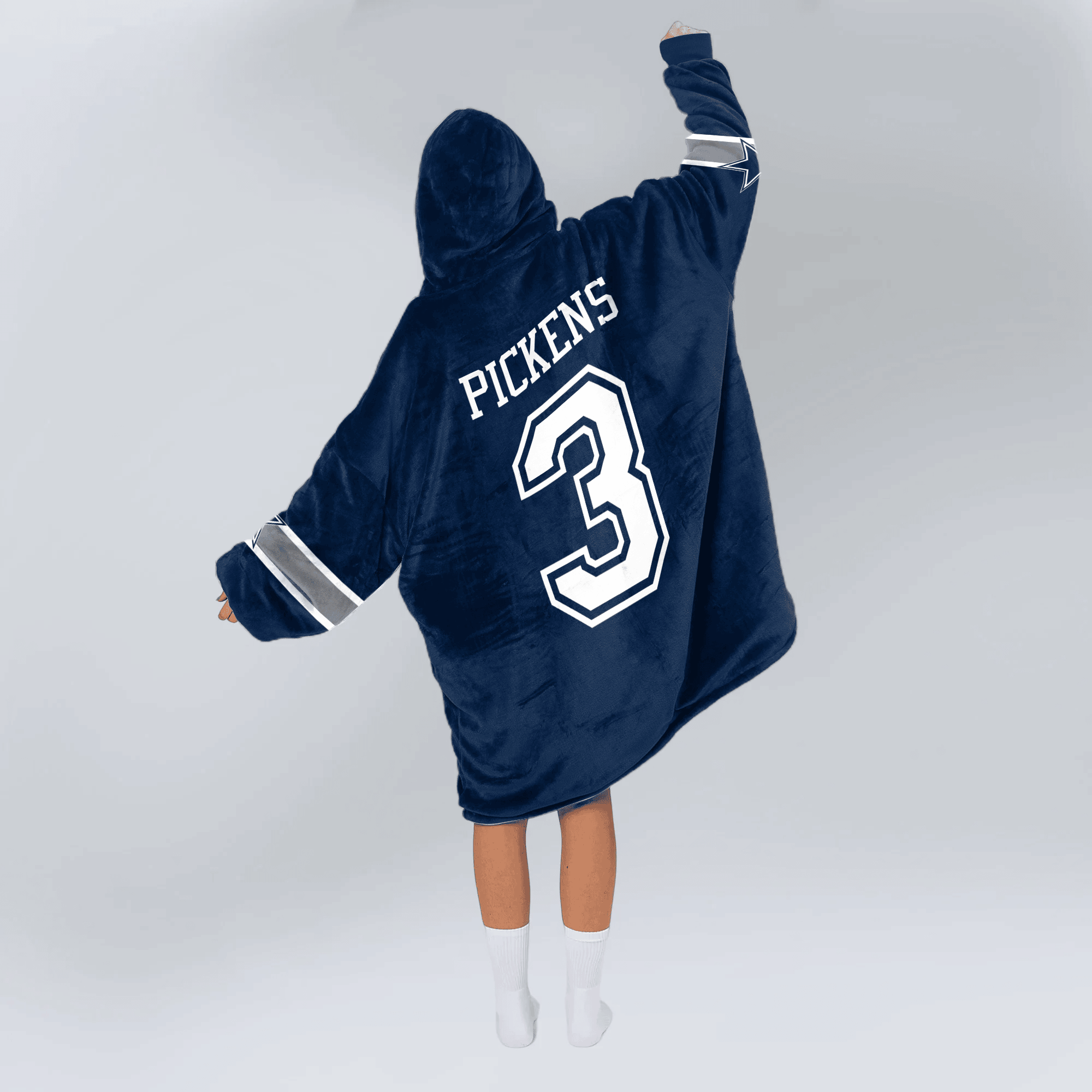 Adult G.P 3 Dalllas Football Unisex Blanket Hoodie