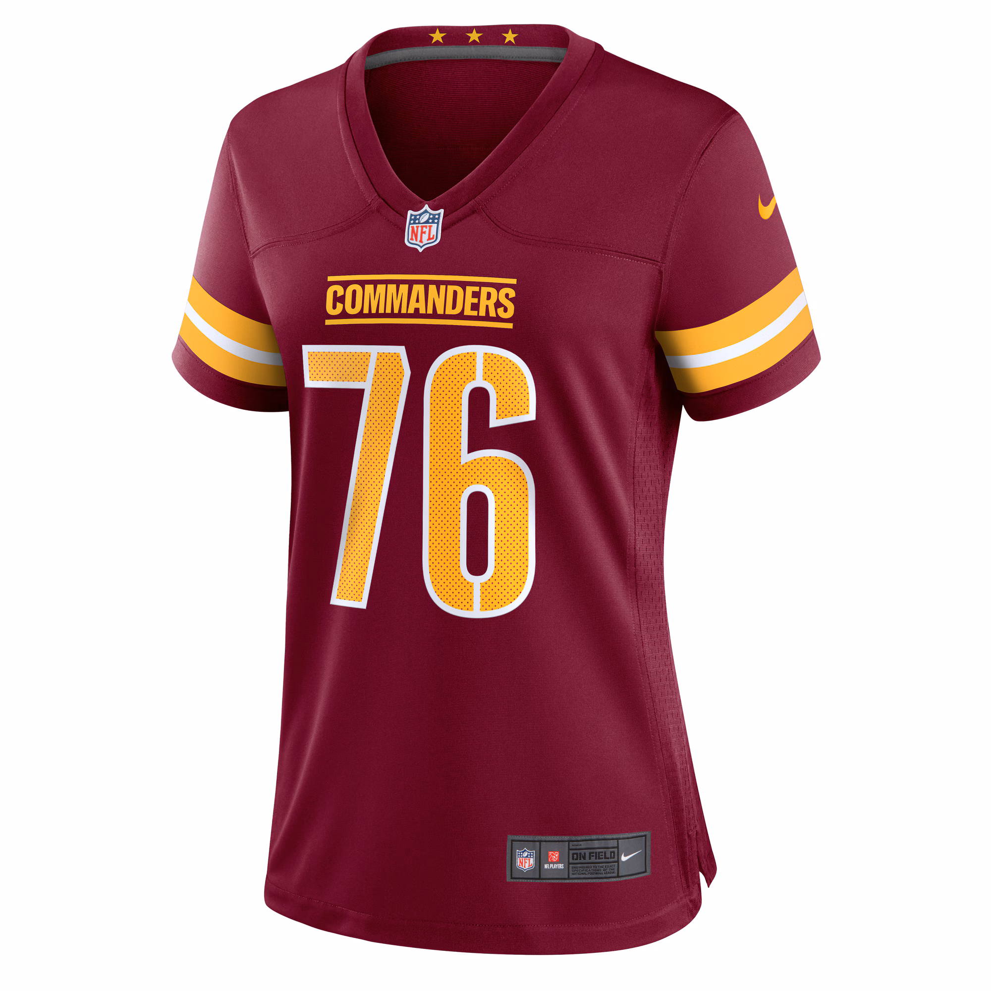 Sam Cosmi Washington Commanders Women's  Game Jersey -  Burgundy