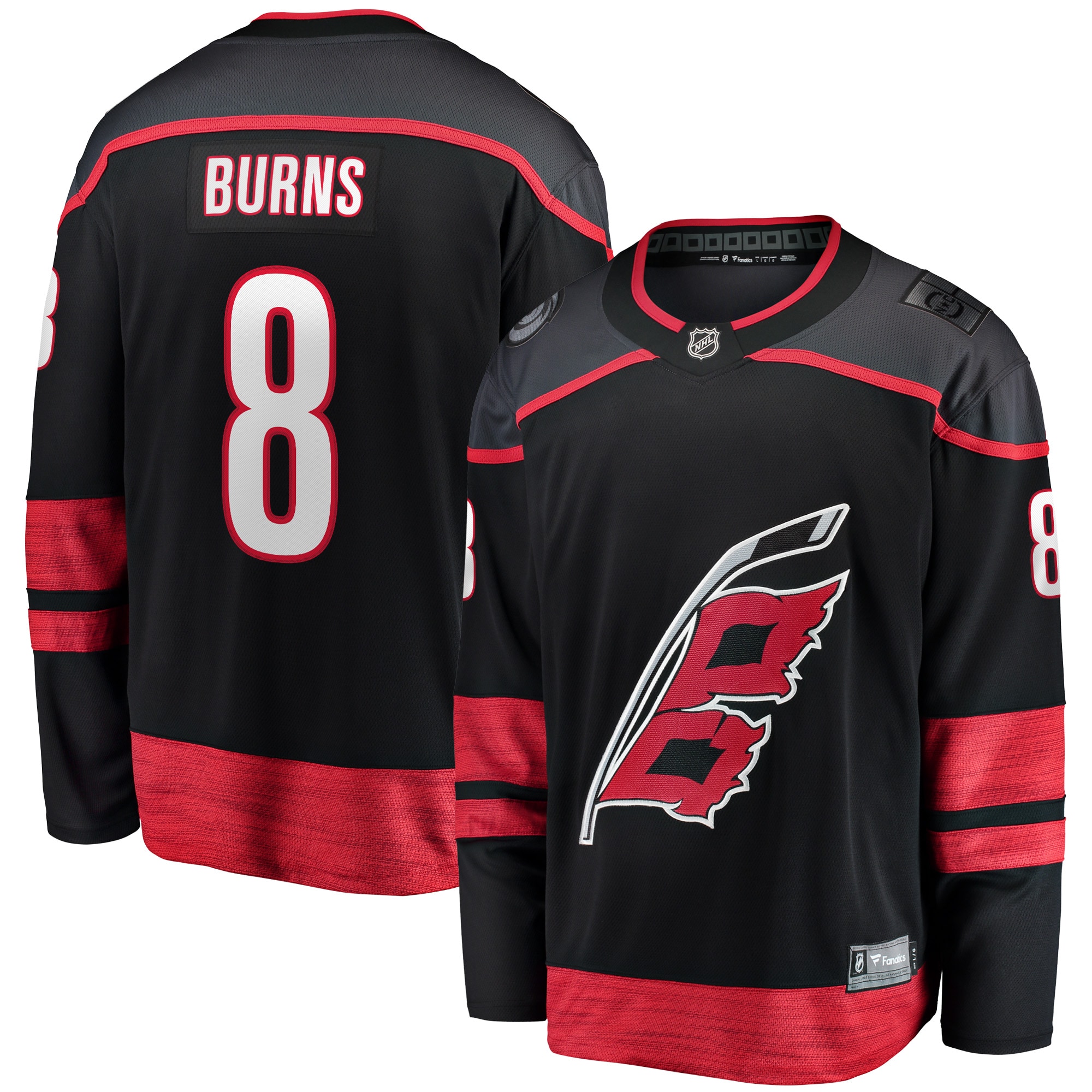 Brent Burns Carolina Hurricanes Home Breakaway Player Jersey - Black