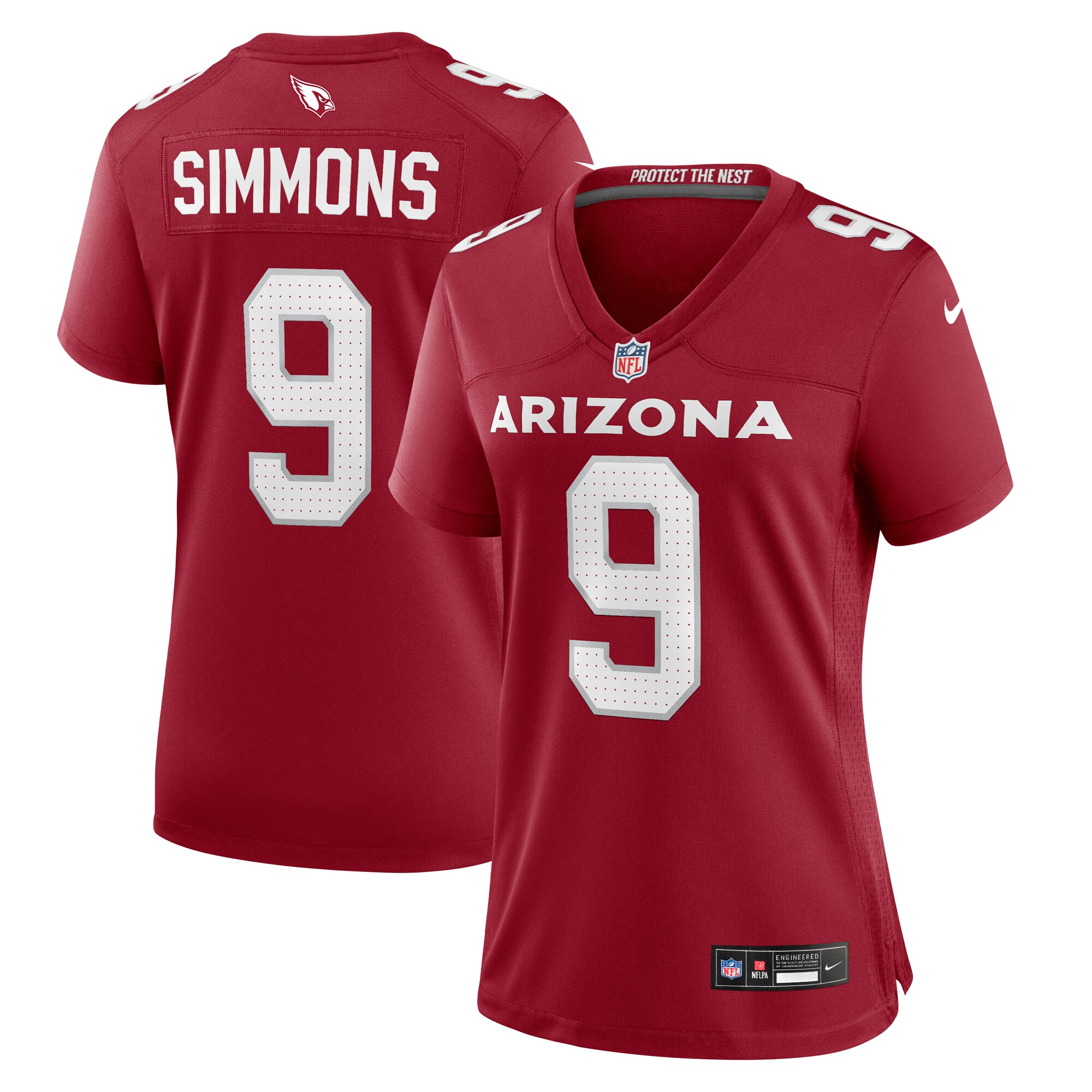 Isaiah Simmons Arizona Cardinals  Women's Home Game Jersey - Cardinal