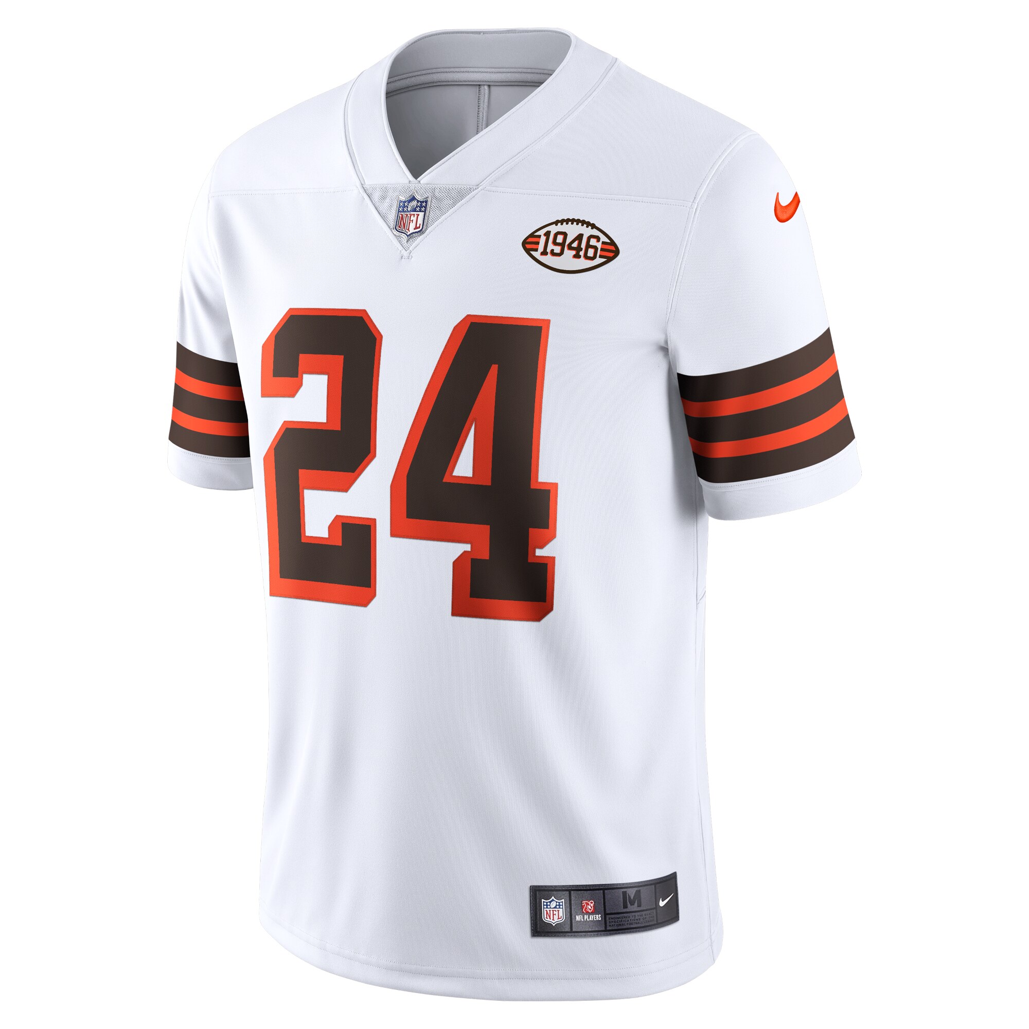 Nick Chubb Cleveland Browns  1946 Collection Alternate Vapor Limited Jersey - White