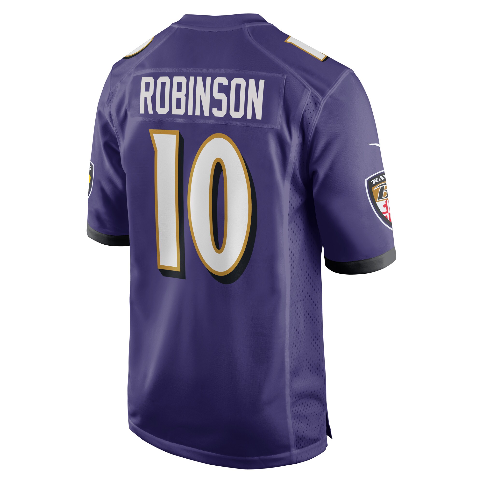 Demarcus Robinson Baltimore Ravens  Game Player Jersey - Purple