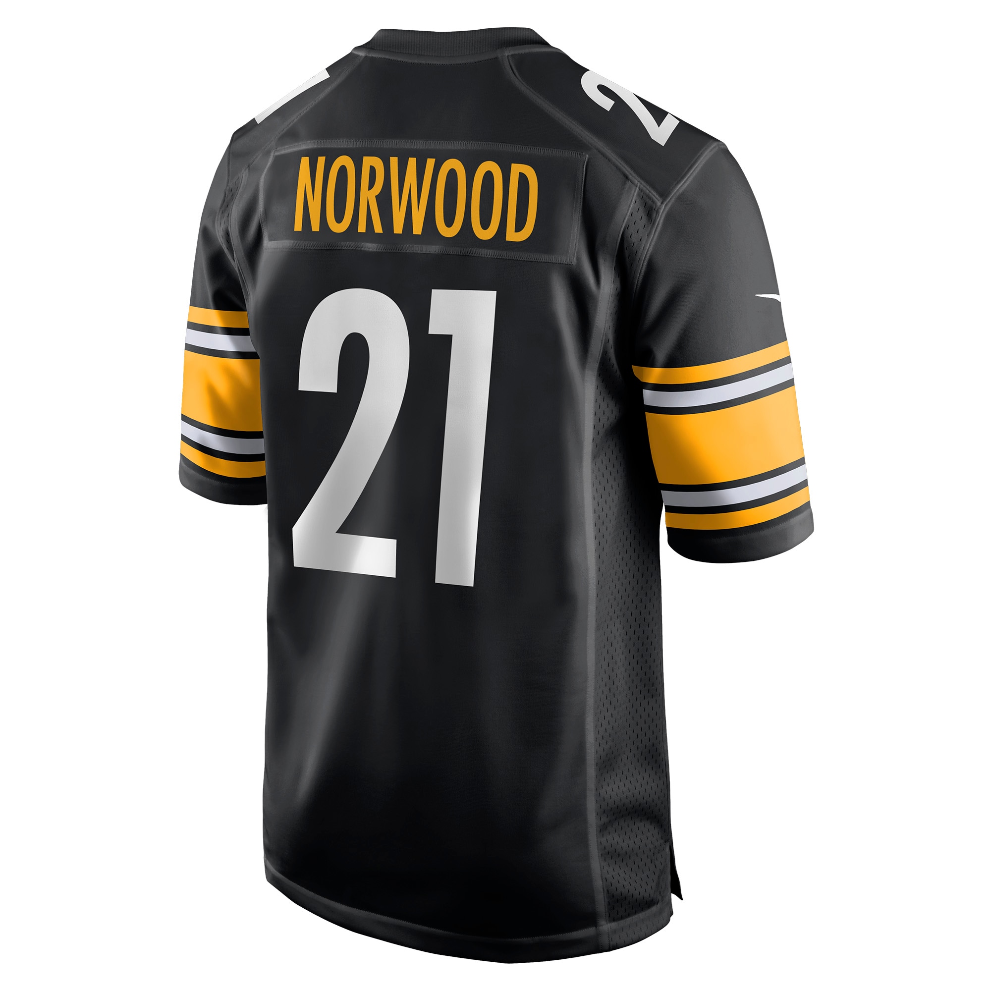 Tre Norwood Pittsburgh Steelers  Game Jersey - Black