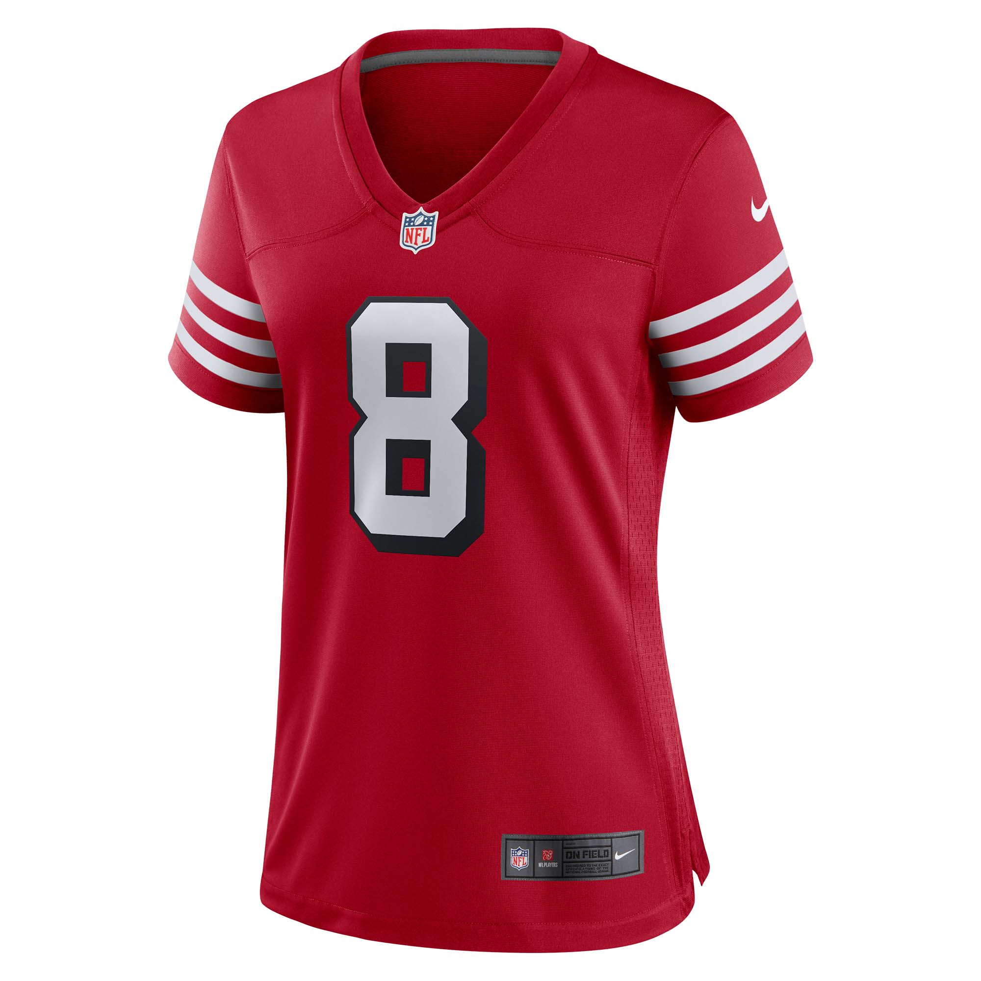 Steve Young San Francisco 49ers  Women's Alternate Game Jersey - Scarlet