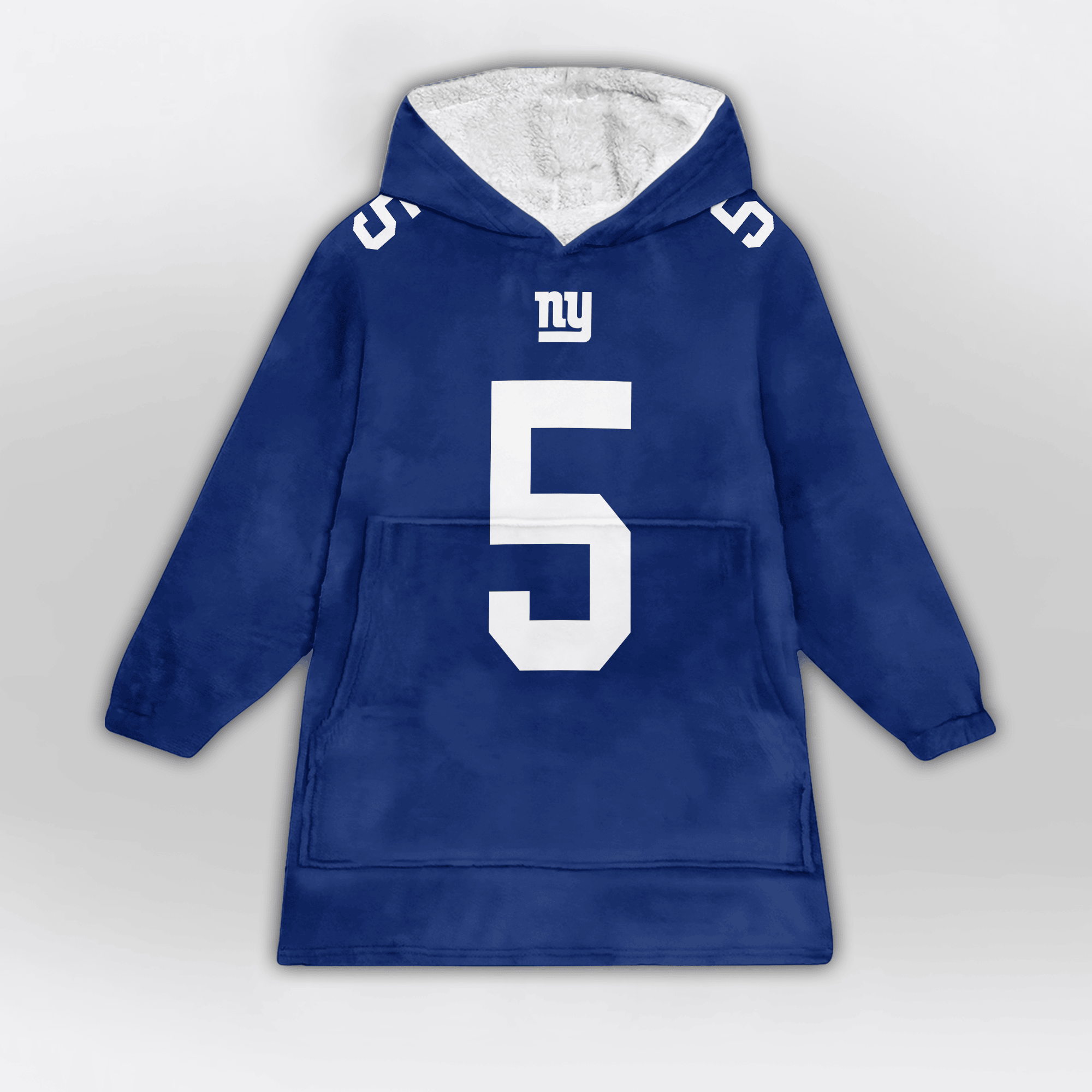 Kid K.T 5 New York G Football Unisex Blanket Hoodie