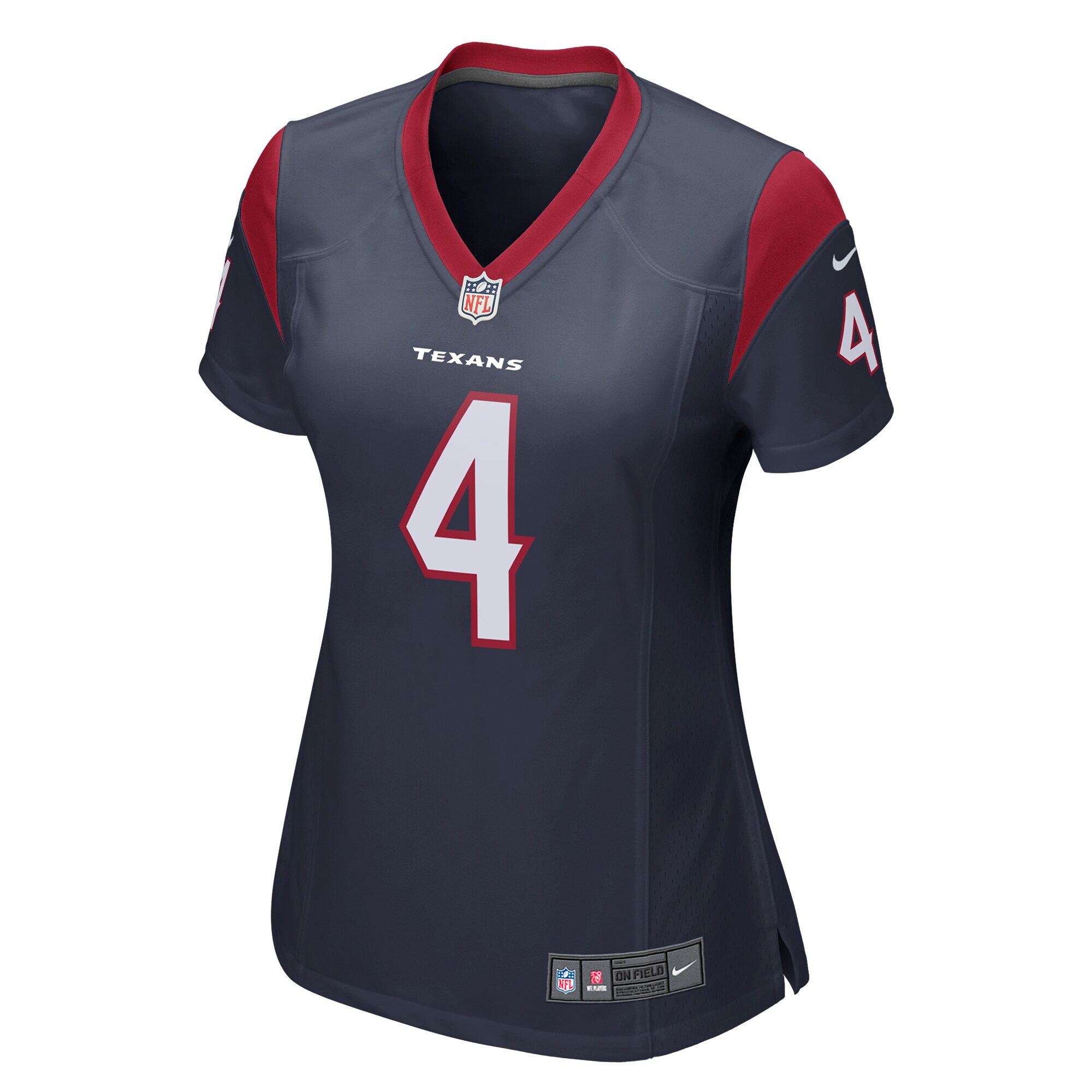 Deshaun Watson Houston Texans Women's Game Player Jersey - Navy