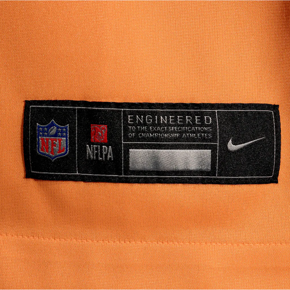 Emeka Egbuka #2 Tampa Bay Buccaneers Alternate 2 50th Season Game Jersey - Creamsicle