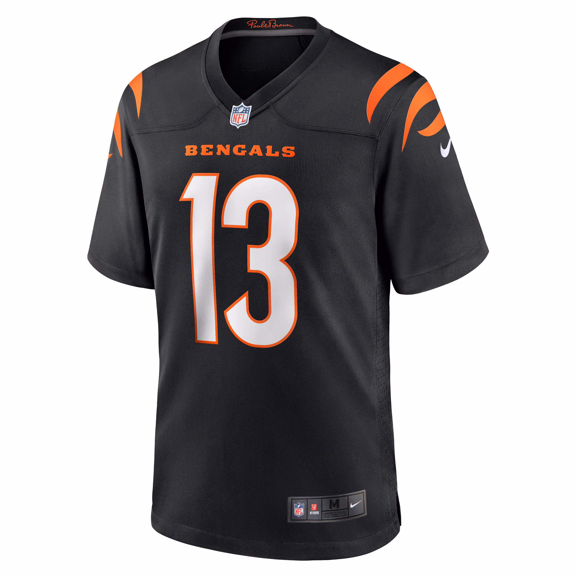 Ken Riley Cincinnati Bengals Retired Player Game Jersey - Black