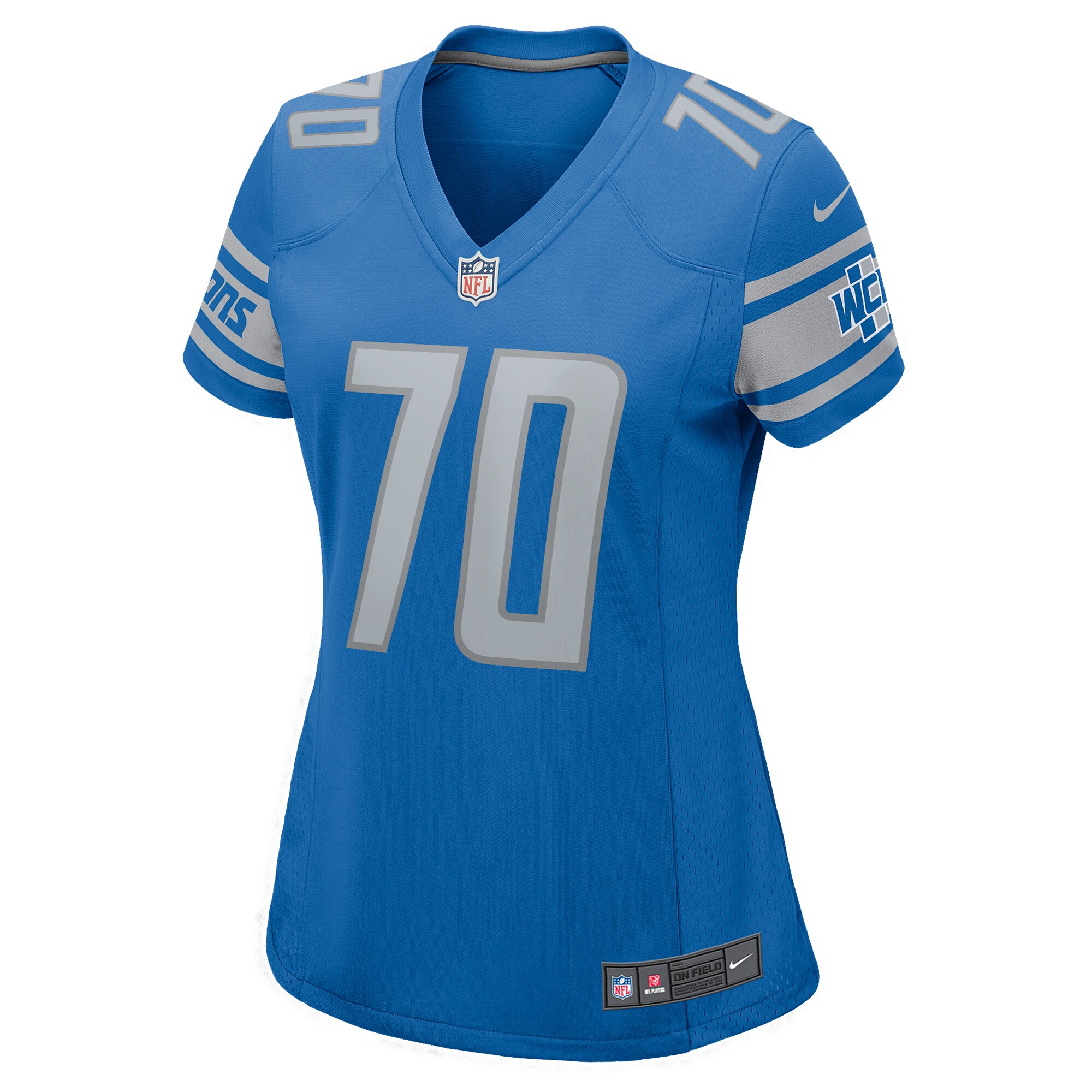 Germain Ifedi Detroit Lions  Women's Team Game Jersey - Blue