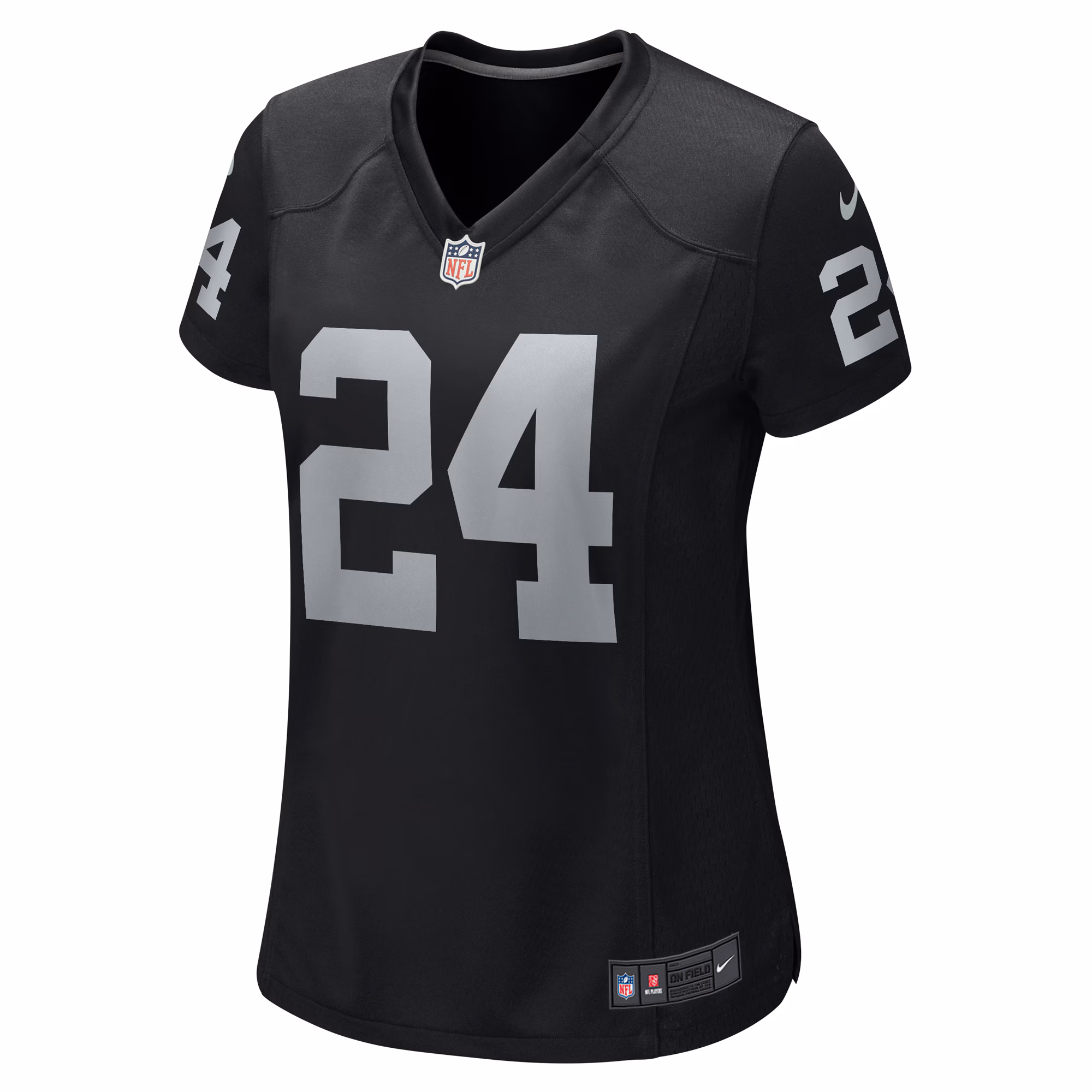 Marcus Peters Las Vegas Raiders Women's Team Game Jersey -  Black