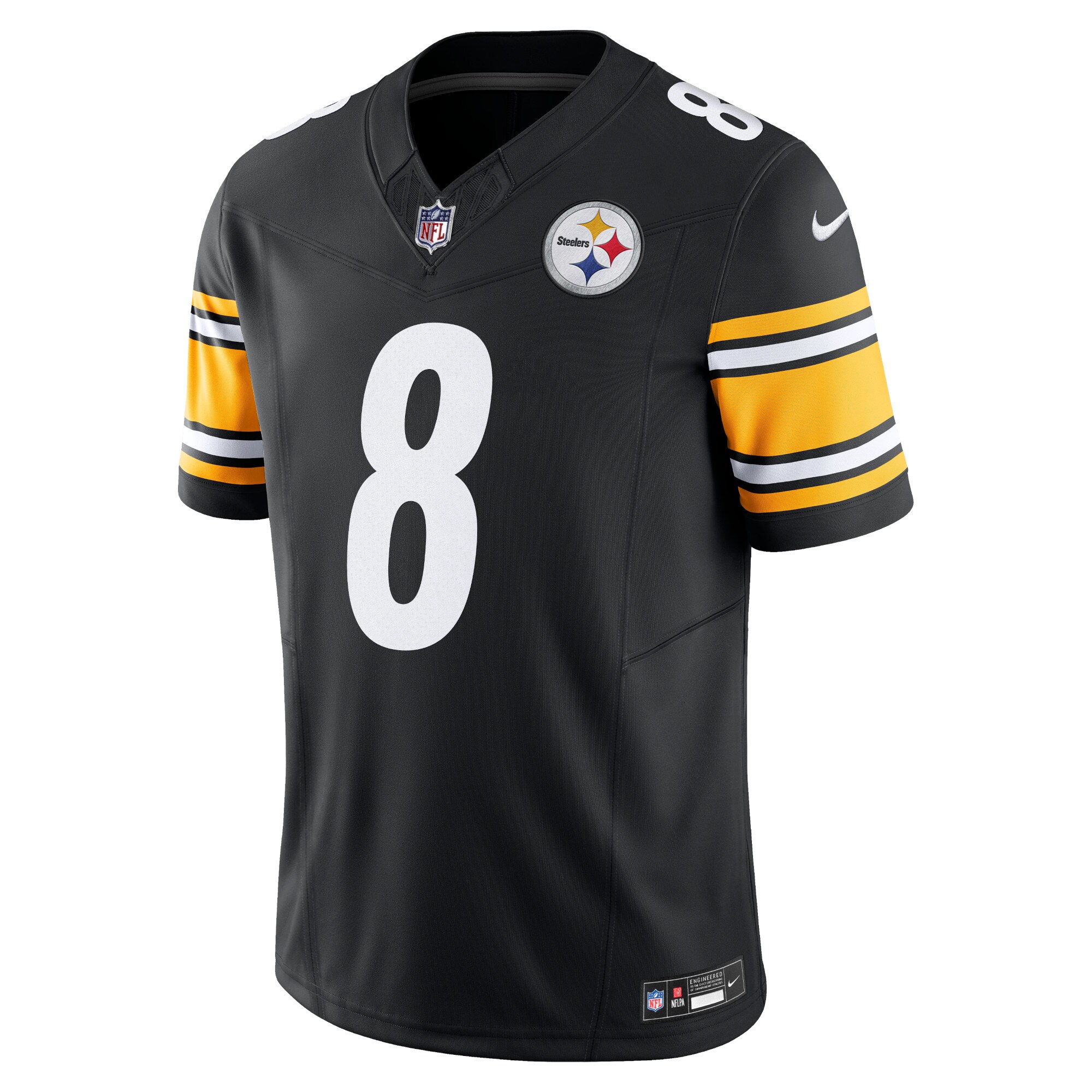 Kenny Pickett Pittsburgh Steelers  Vapor F.U.S.E. Limited Jersey - Black