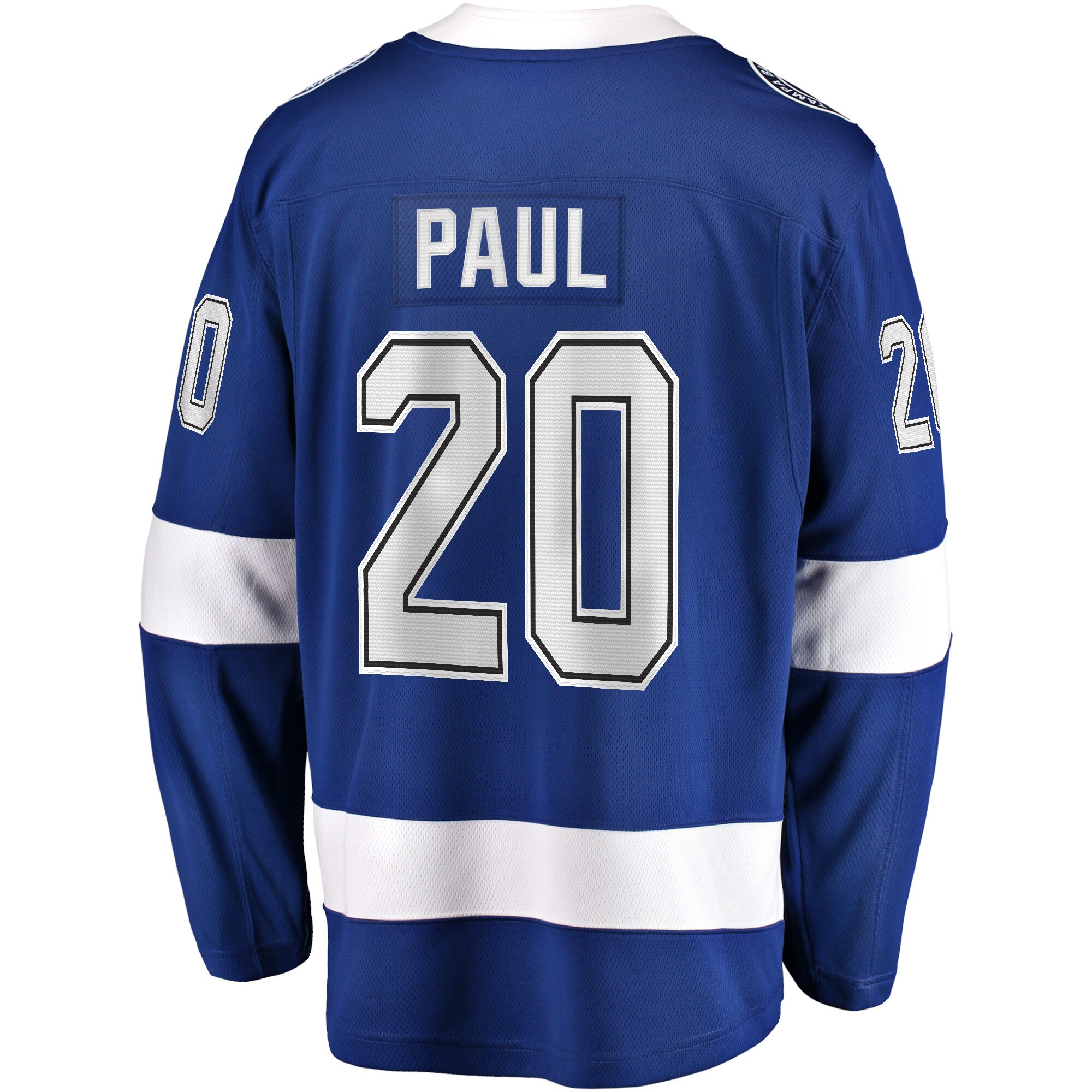 Nicholas Paul Tampa Bay Lightning Home Breakaway Player Jersey - Blue