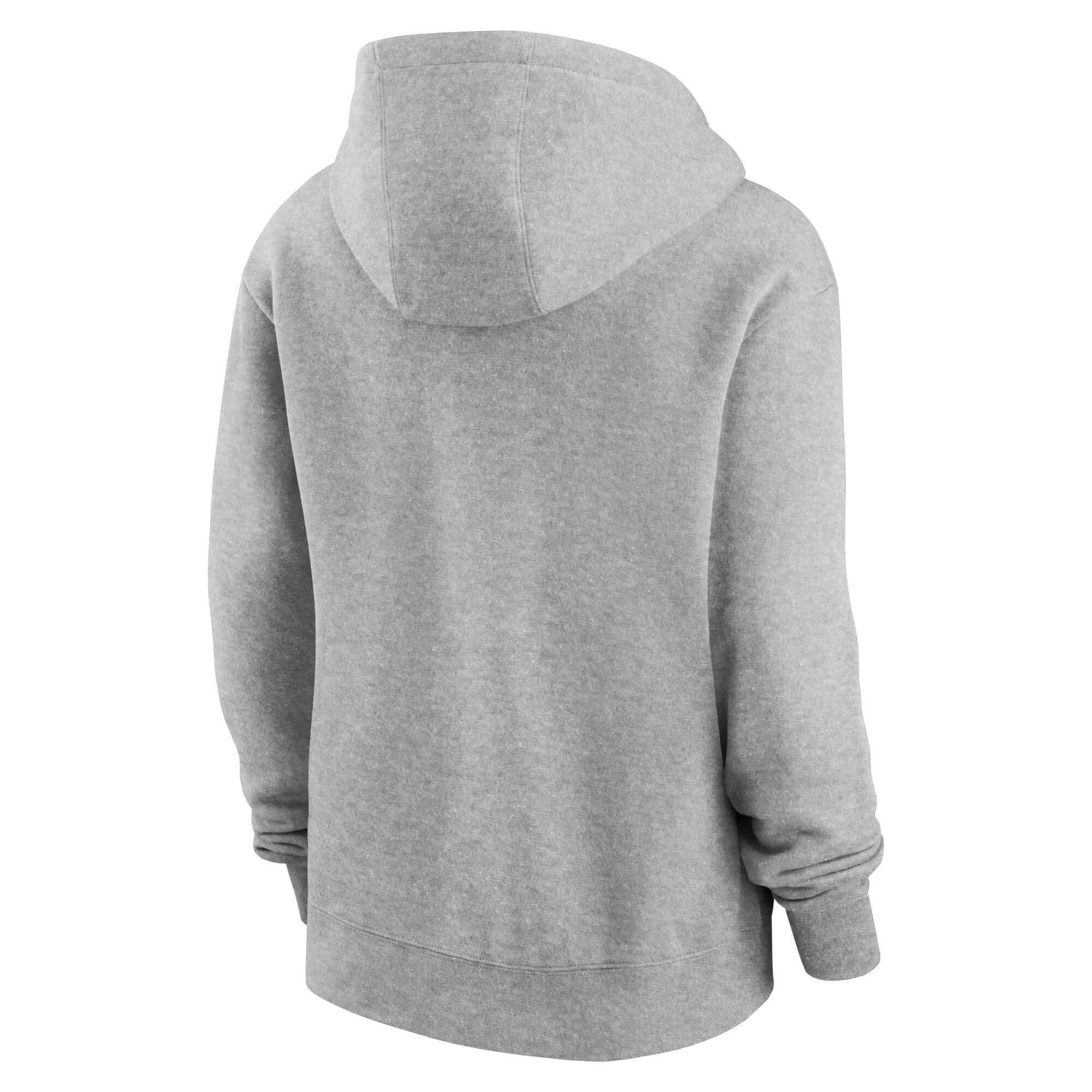 Detroit Lions Women's Club Fleece Pullover Hoodie - Heather Gray