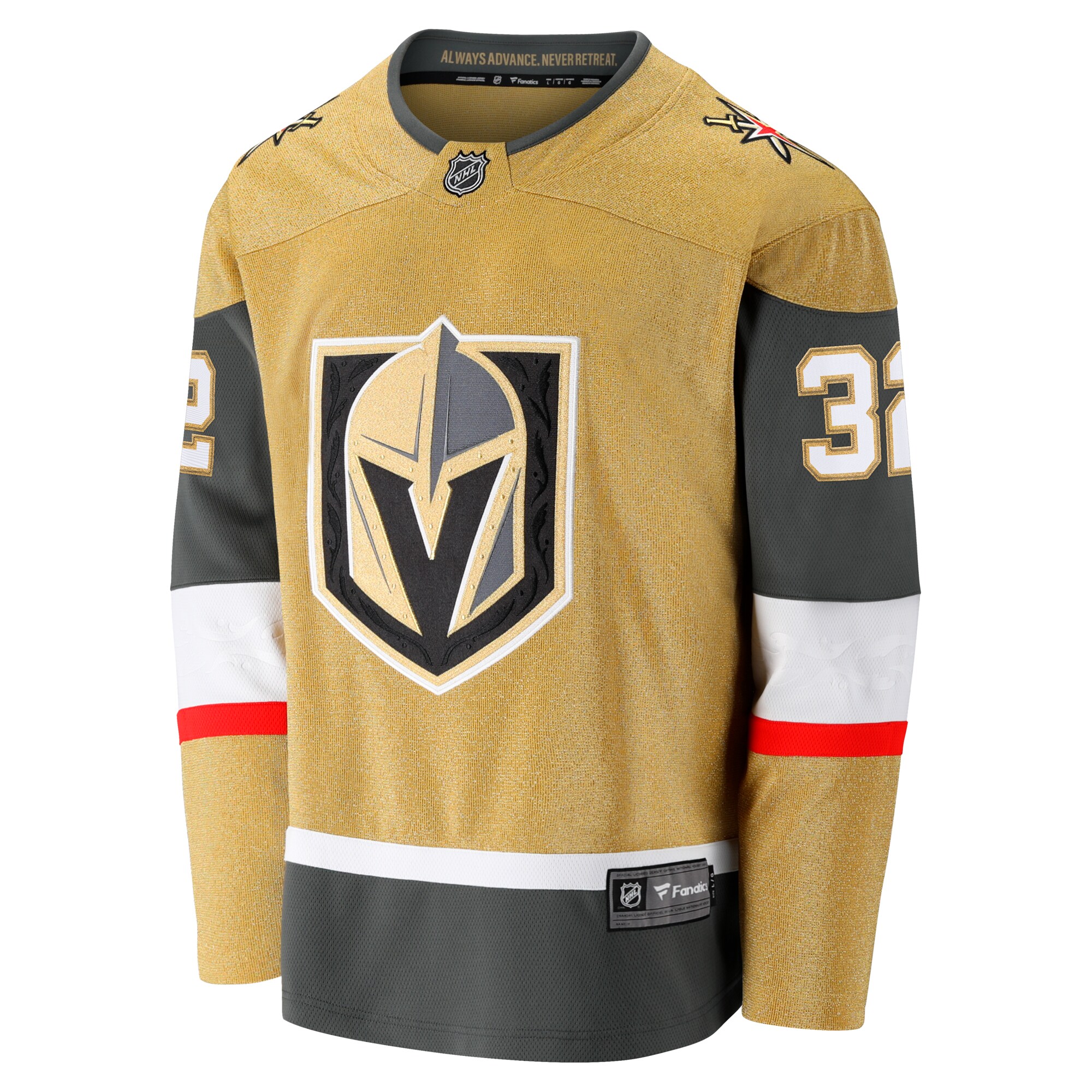 Jonathan Quick Vegas Golden Knights Home Breakaway Jersey - Gold