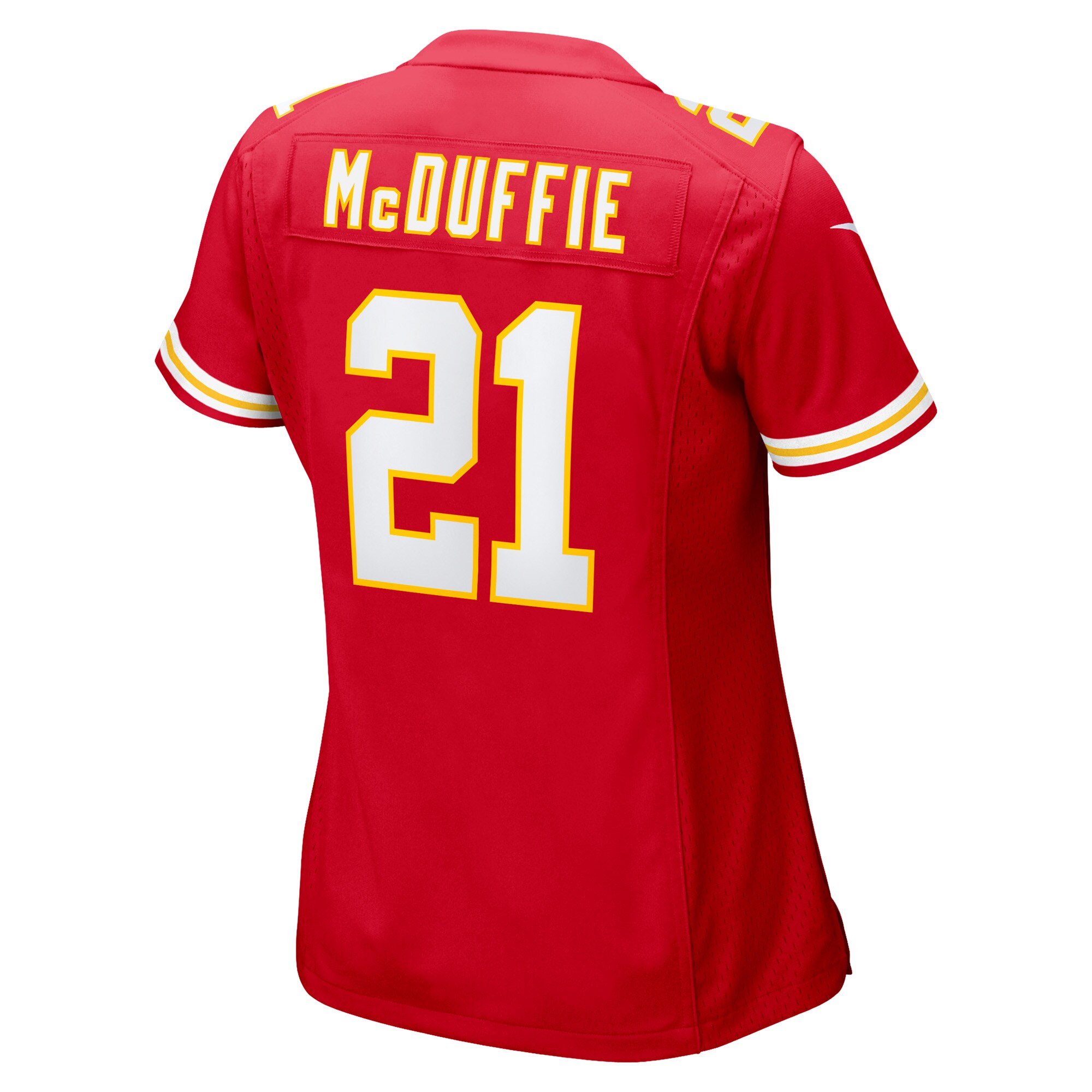 Trent McDuffie Kansas City Chiefs  Women's Game Player Jersey - Red