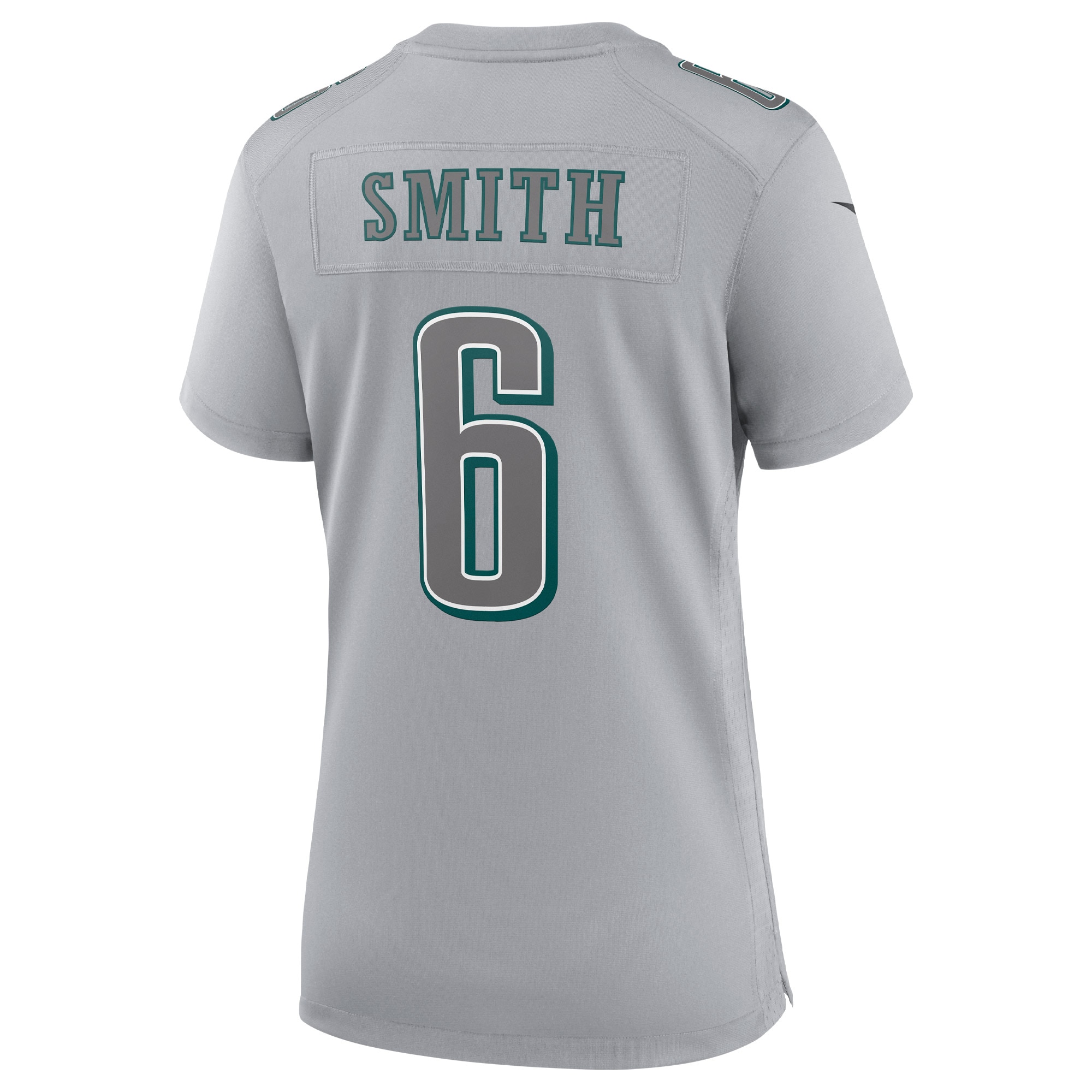 DeVonta Smith Philadelphia Eagles  Women's Atmosphere Fashion Game Jersey - Gray