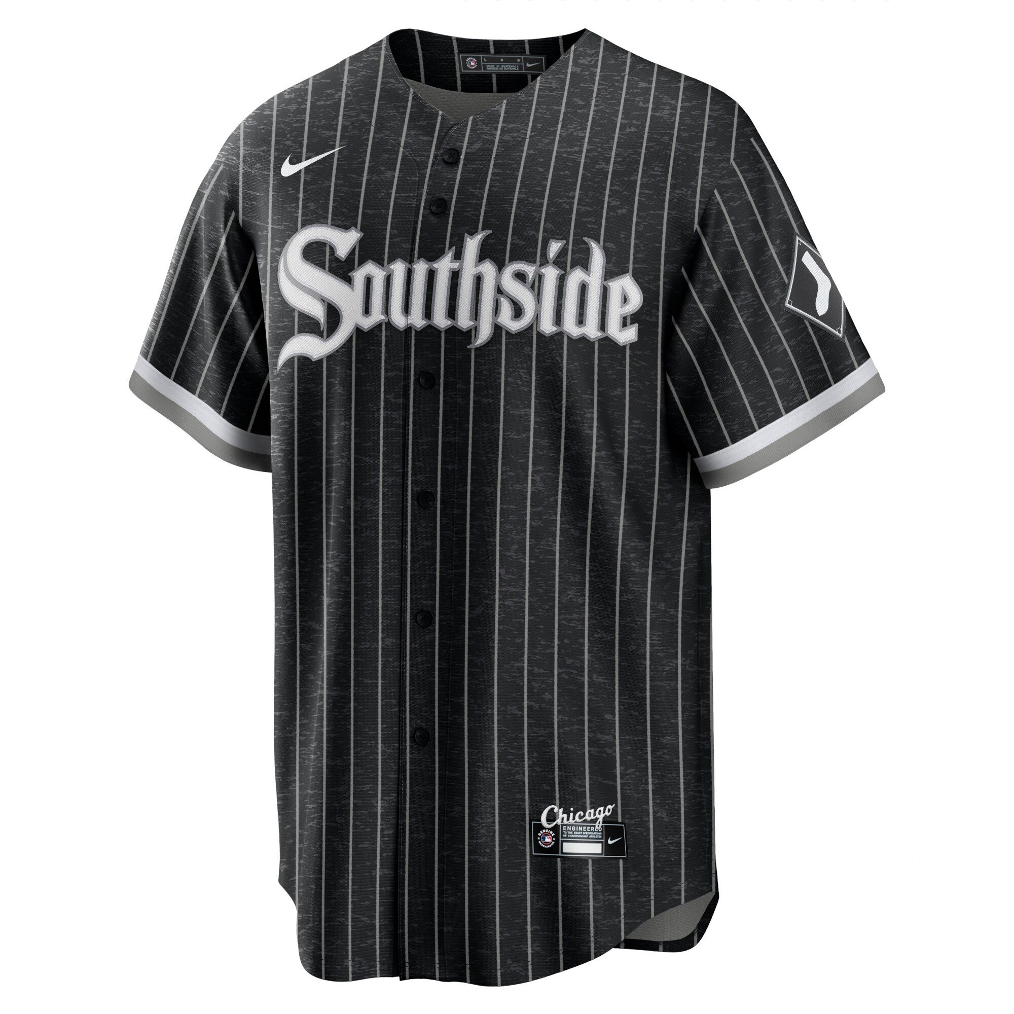 Men's Chicago White Sox Yoan Moncada  Black City Connect Replica Player Jersey