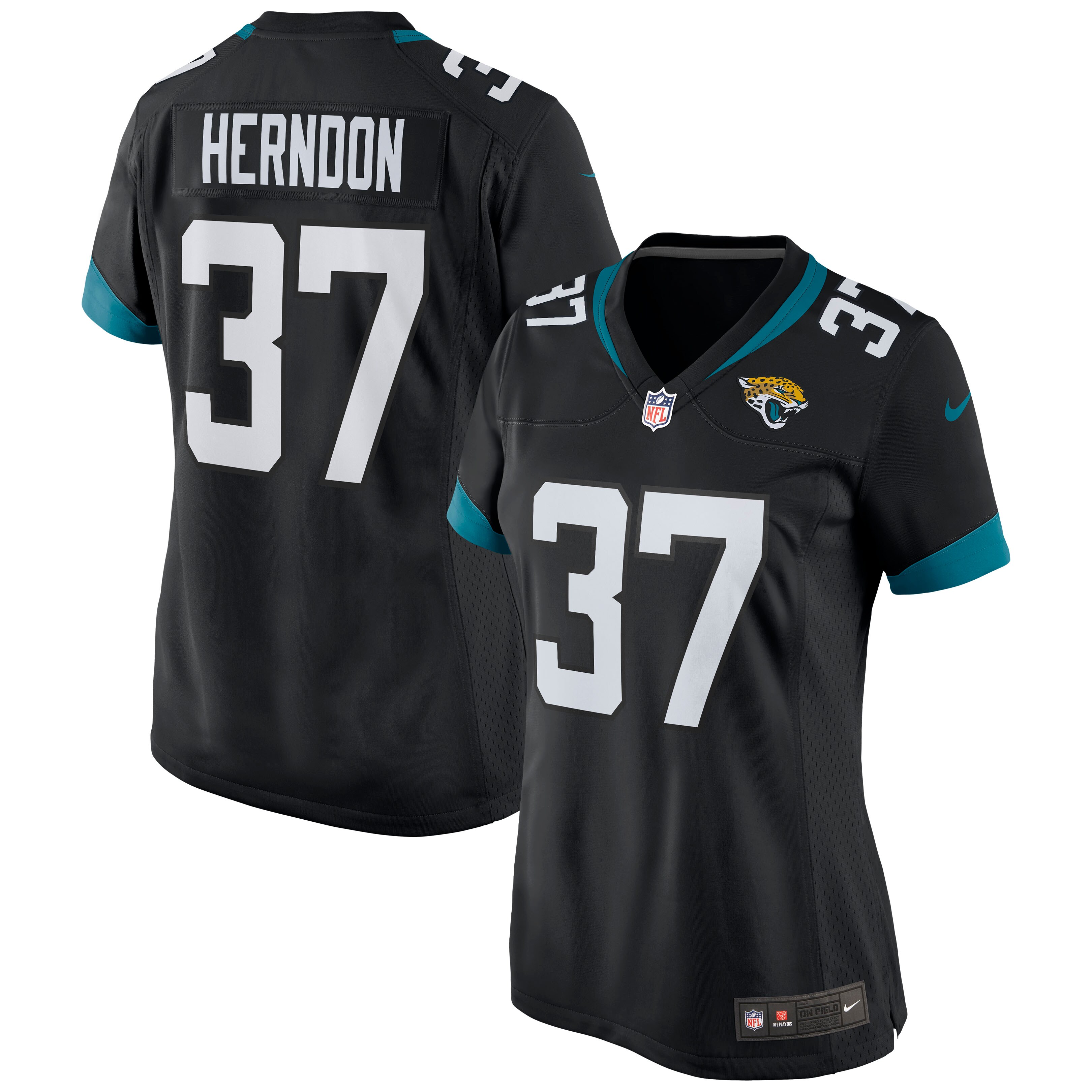 Tre Herndon Jacksonville Jaguars Women's Game Jersey - Black