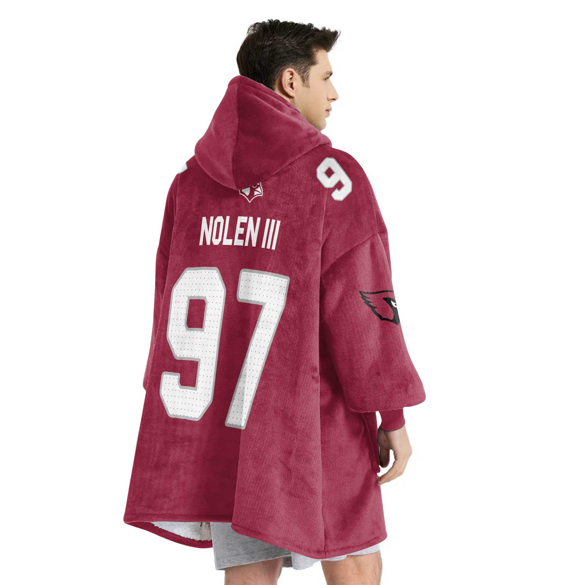Adult 97 Arizona Football Unisex Blanket Hoodie