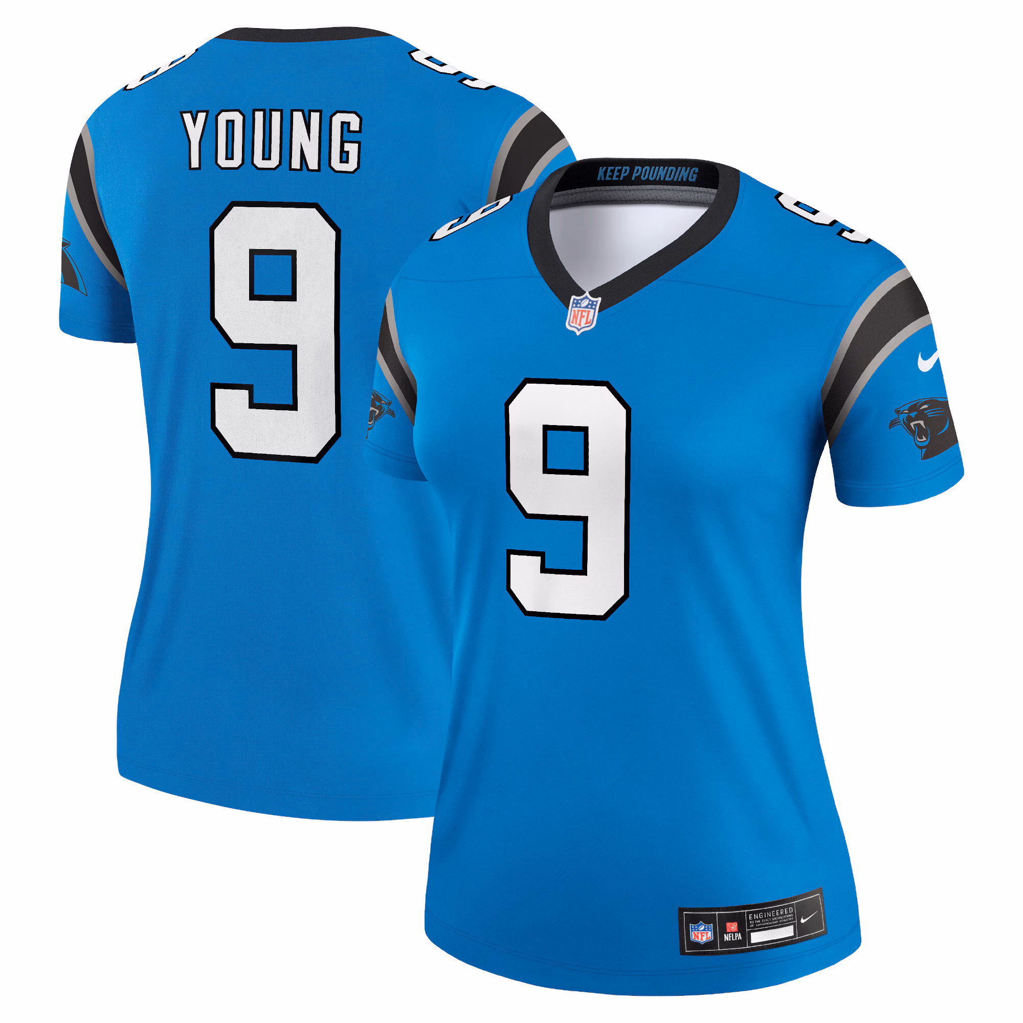 Bryce Young Carolina Panthers Women's  Legend Jersey - Blue