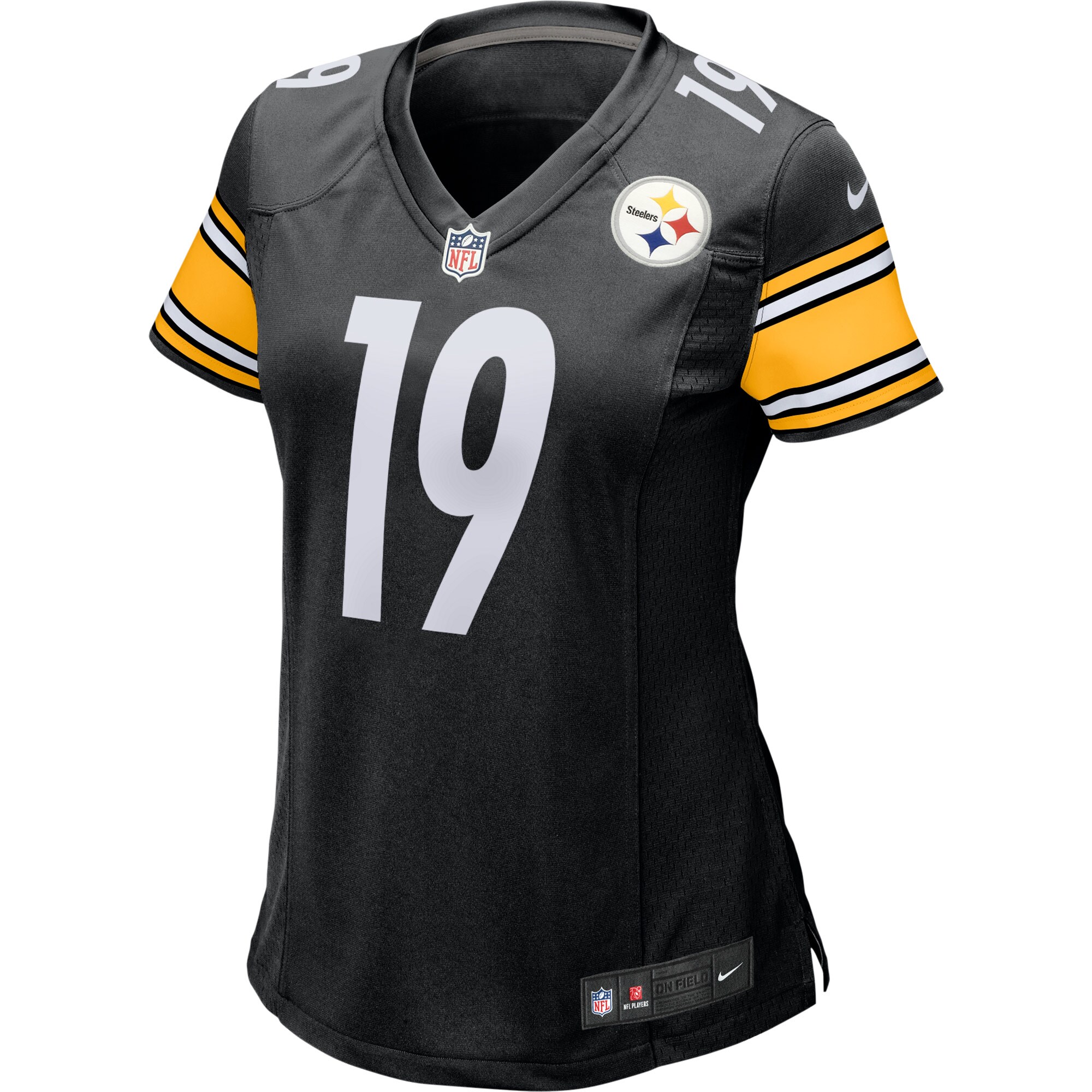 JuJu Smith-Schuster Pittsburgh Steelers  Women's Game Player Jersey - Black