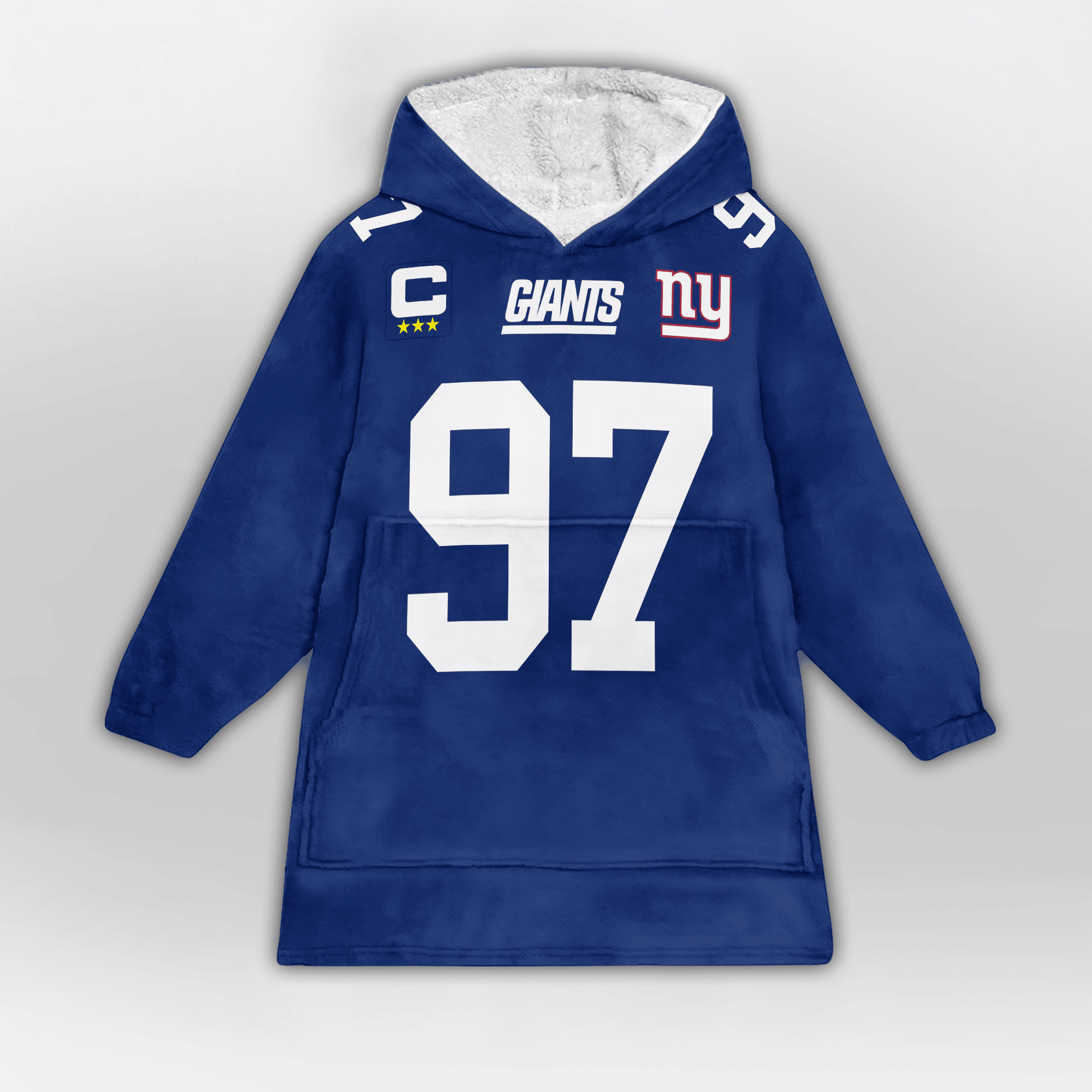 Kid D.L 97 Captain New York G Football Unisex Blanket Hoodie