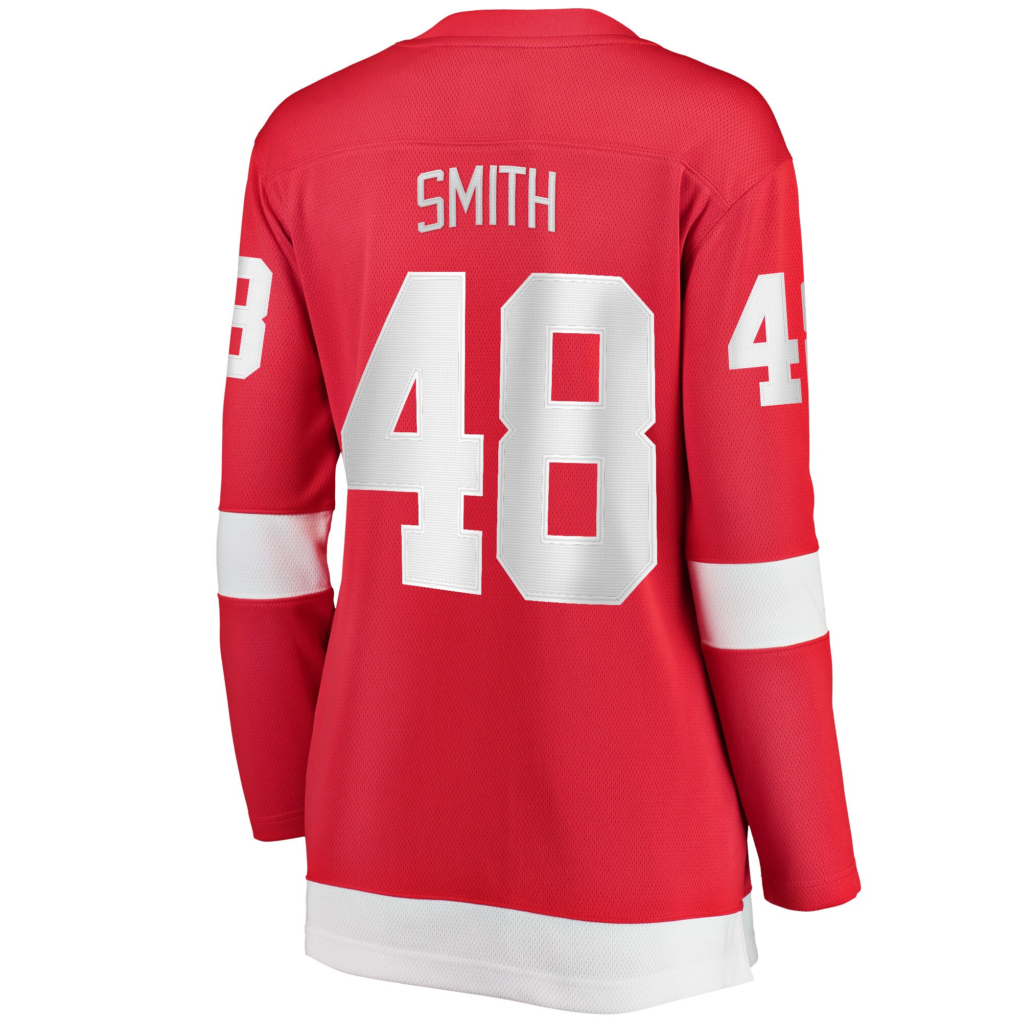 Givani Smith Detroit Red Wings Women's Home Breakaway Player Jersey - Red